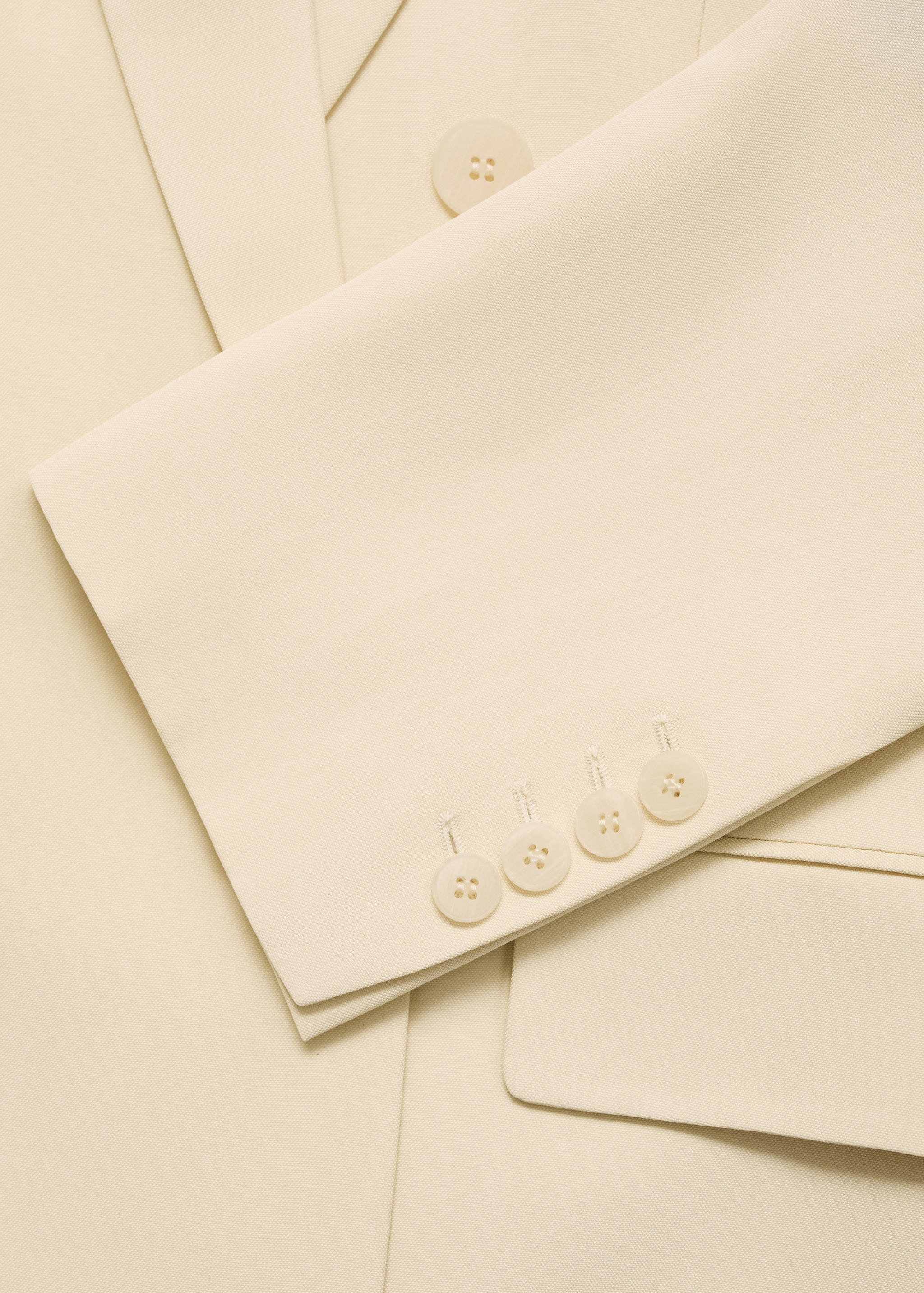 Double-breasted suit blazer - Details of the article 0