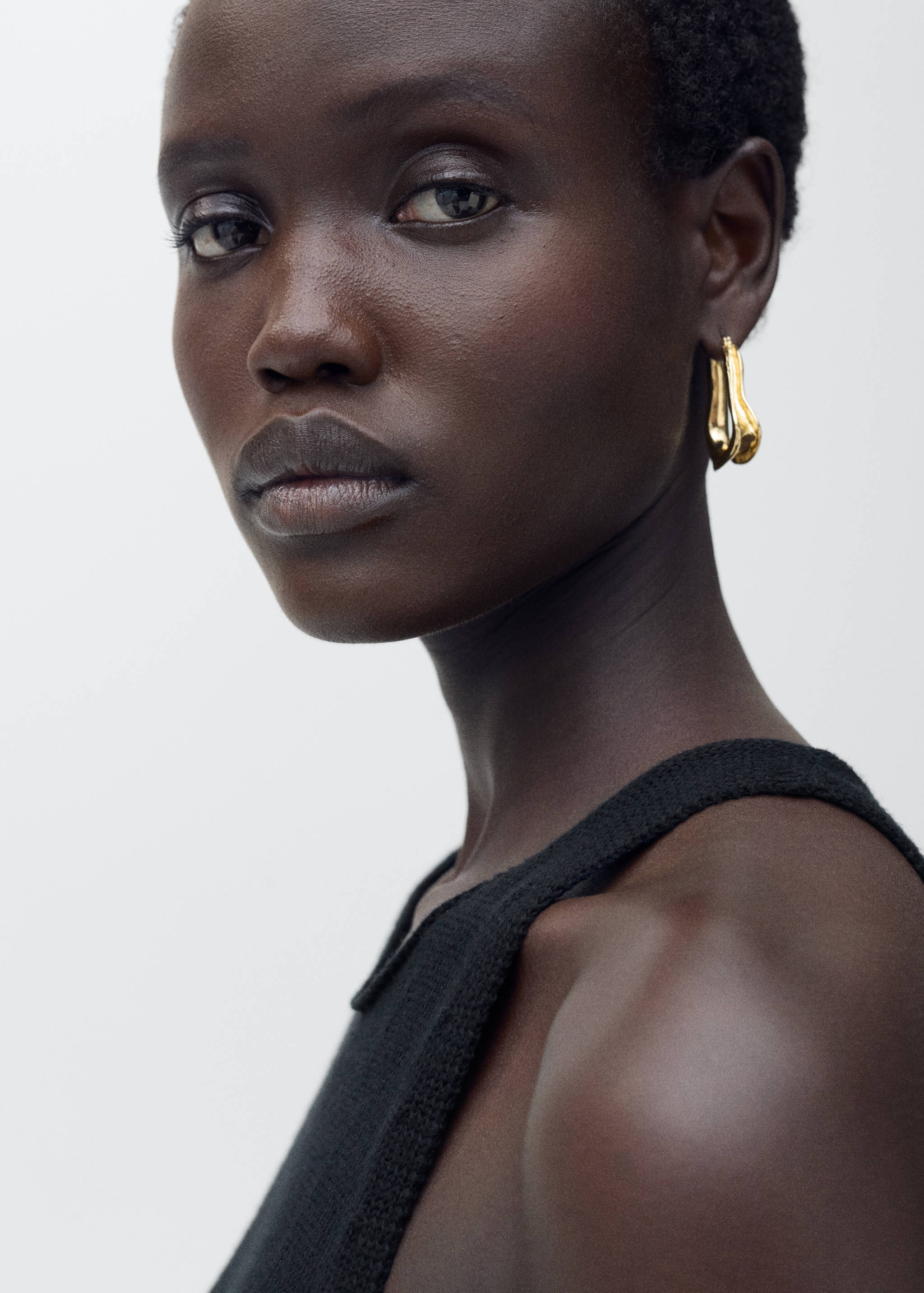 Combinaison à ceinture tissu combiné - Détail de l'article 1