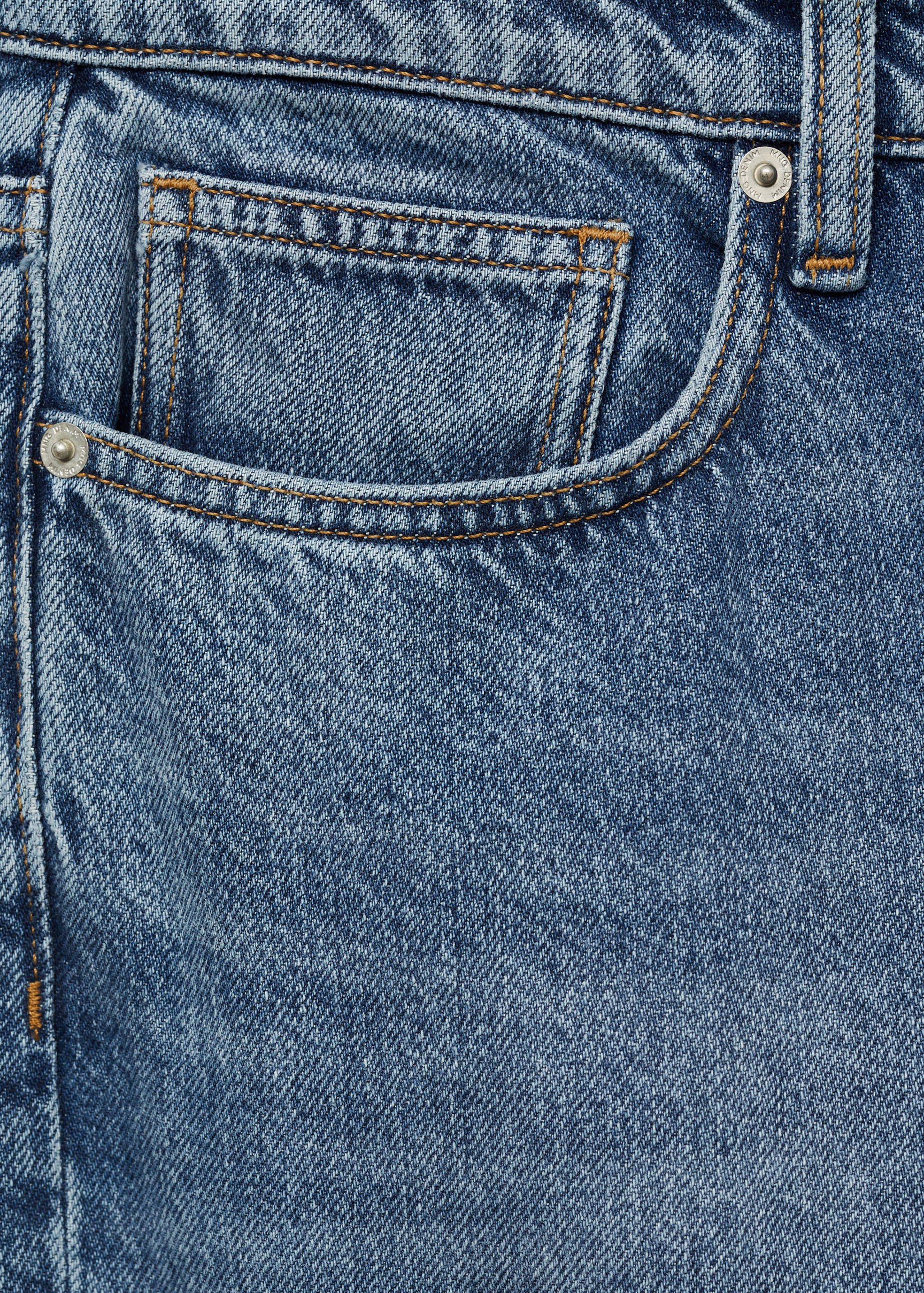 Cropped carrot-fit jeans - Details of the article 0