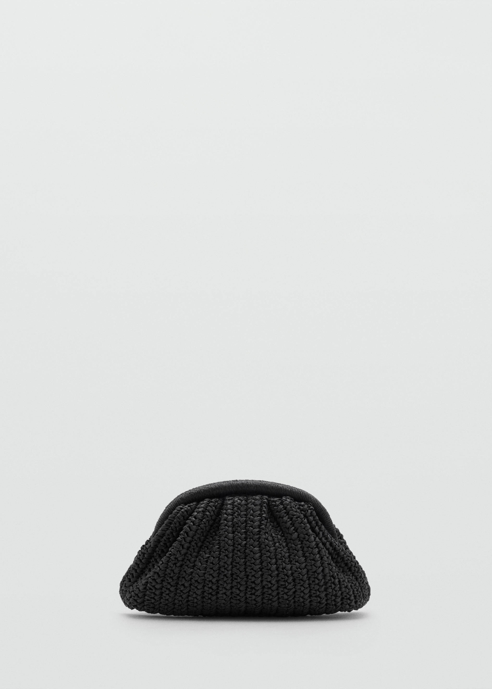 Clutchväska i naturfiber - Artikel utan modell