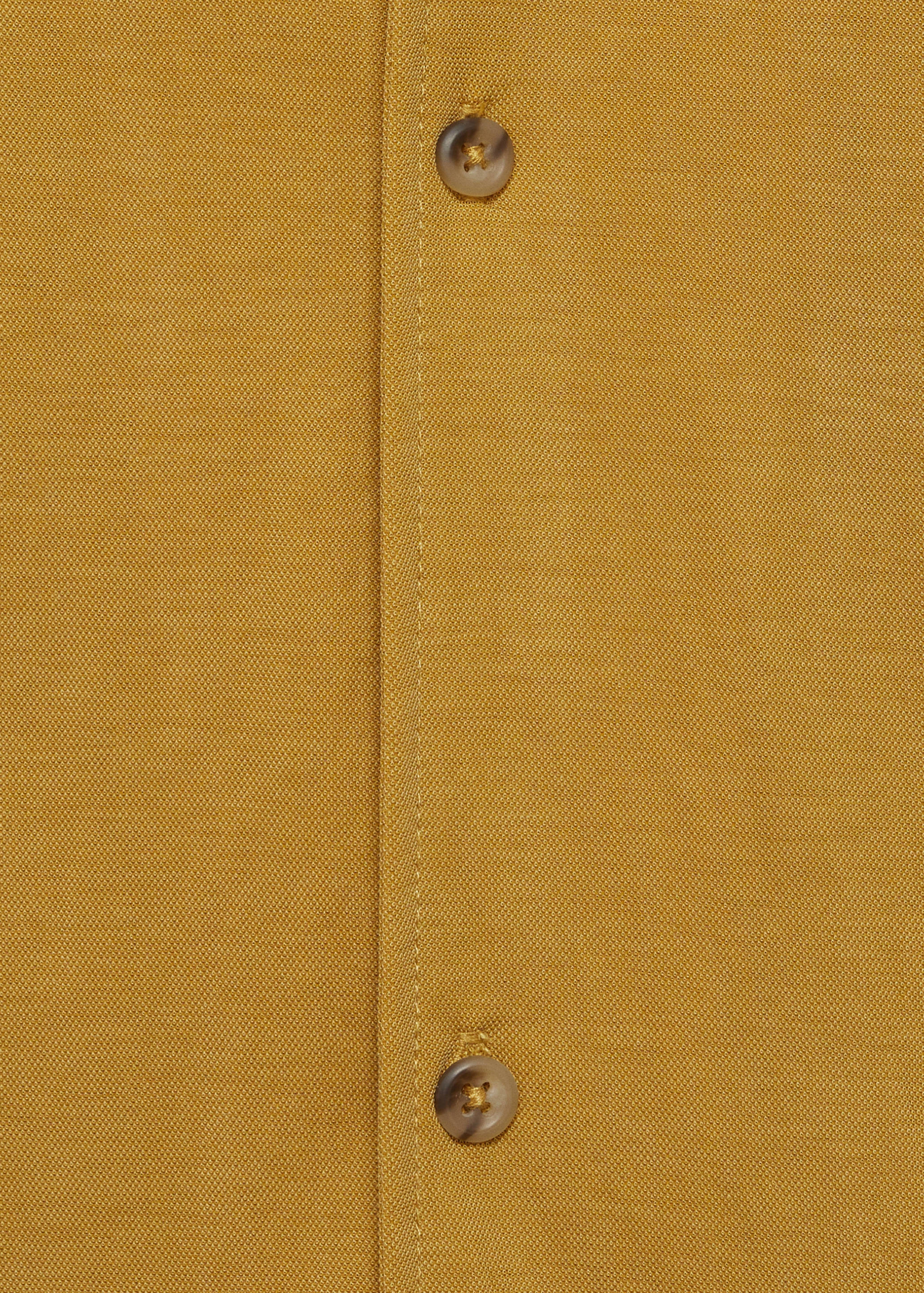 Modal shirt with bowling collar - Details of the article 0