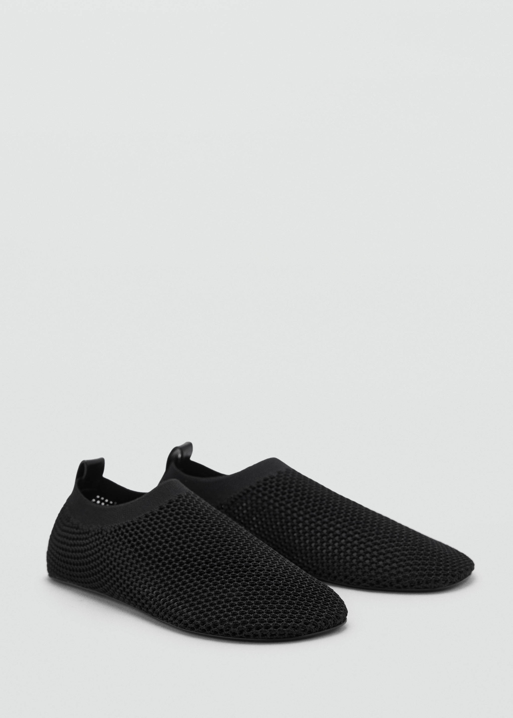 Soft mesh shoes - Medium plane