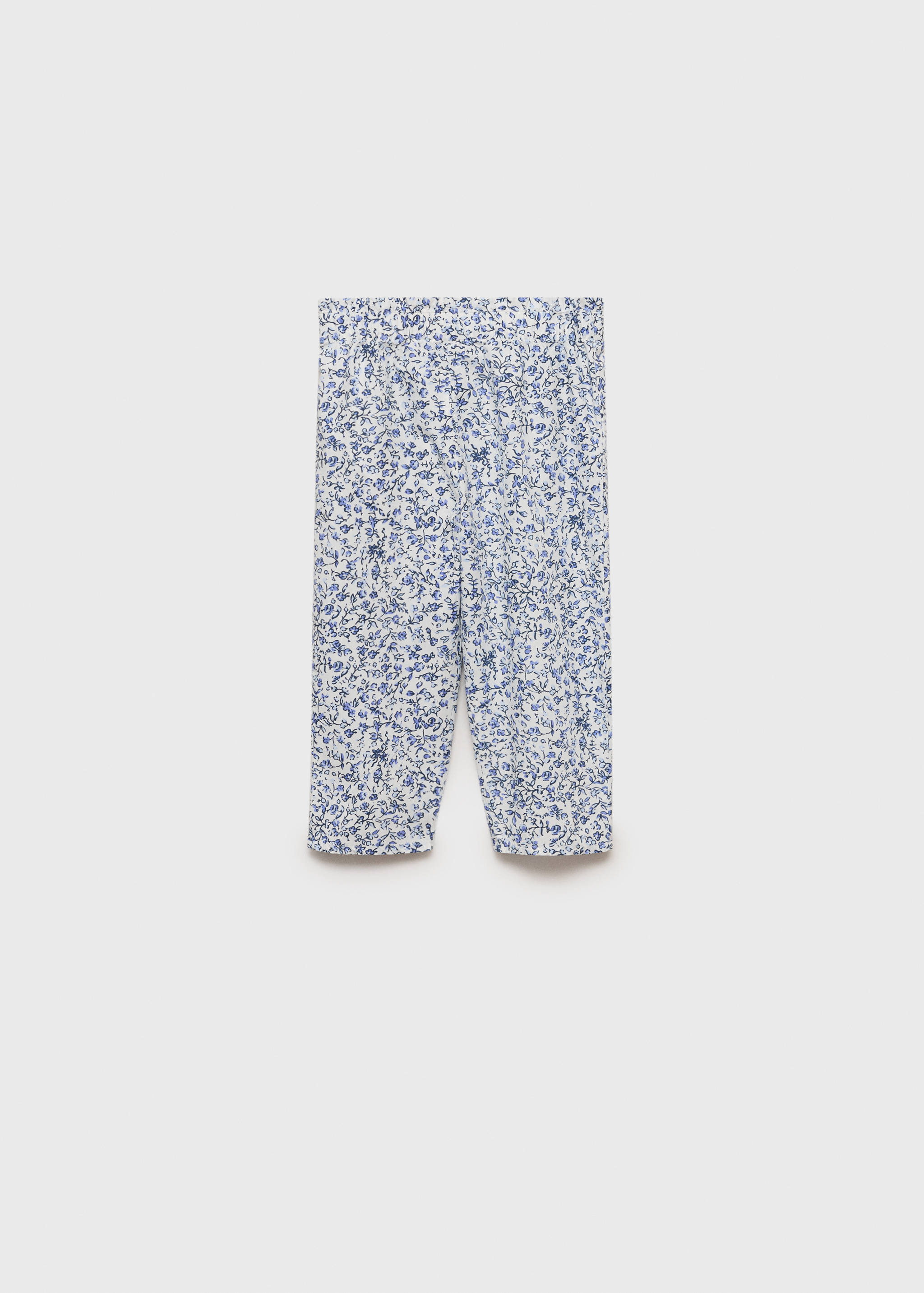 Printed cotton pants - Article without model