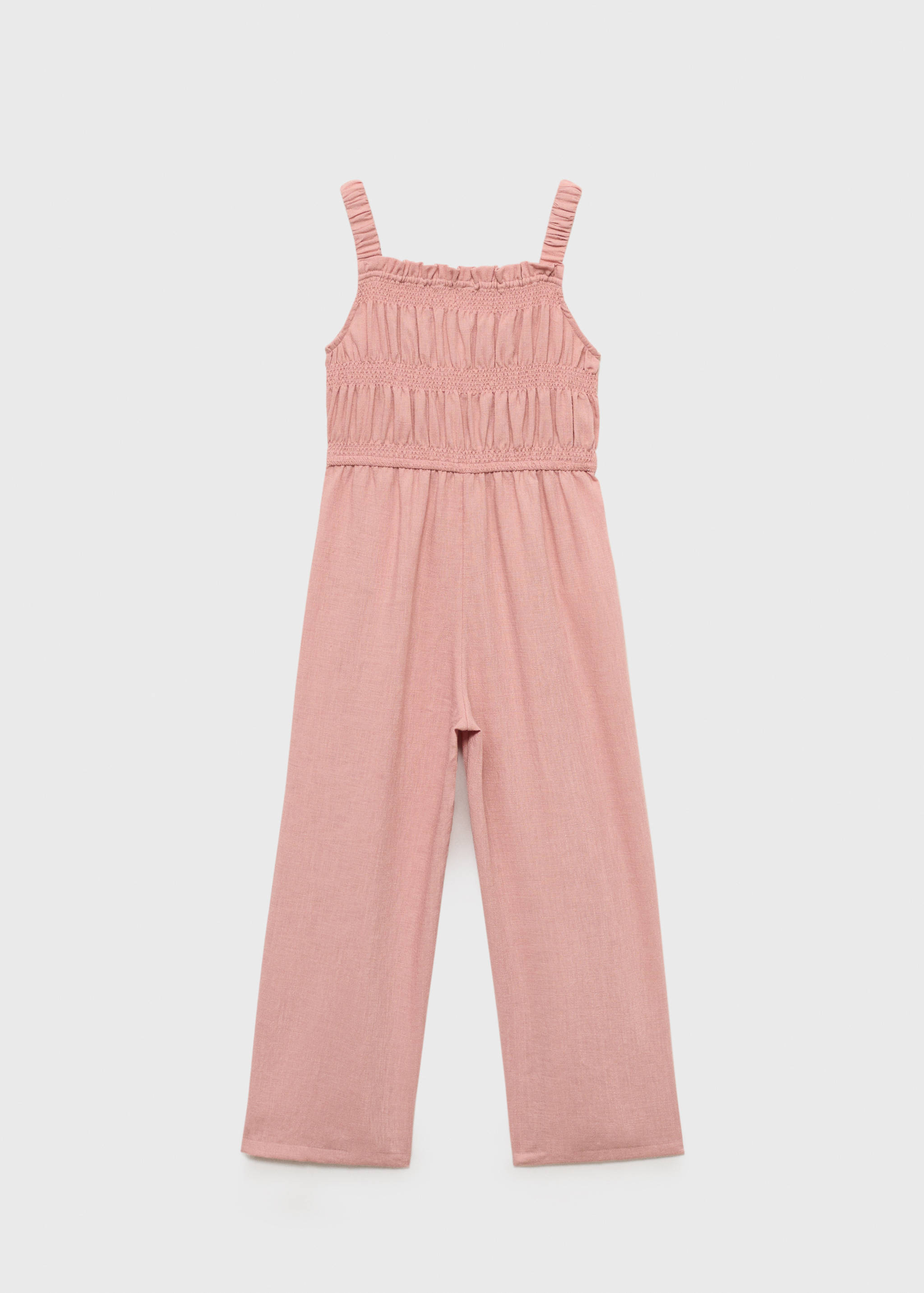 Ruched long jumpsuit - Reverse of the article