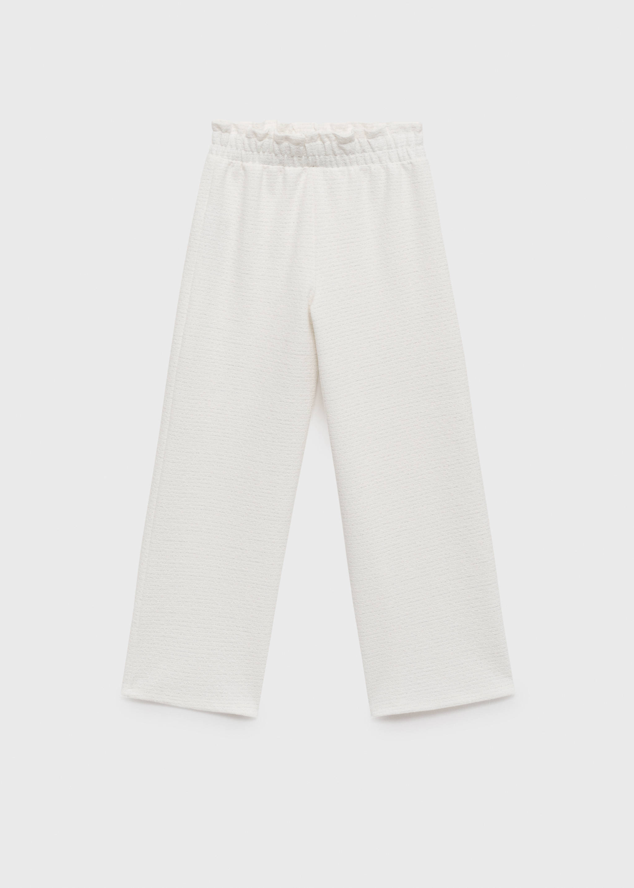 Pantalon droit texturé - Article sans modèle