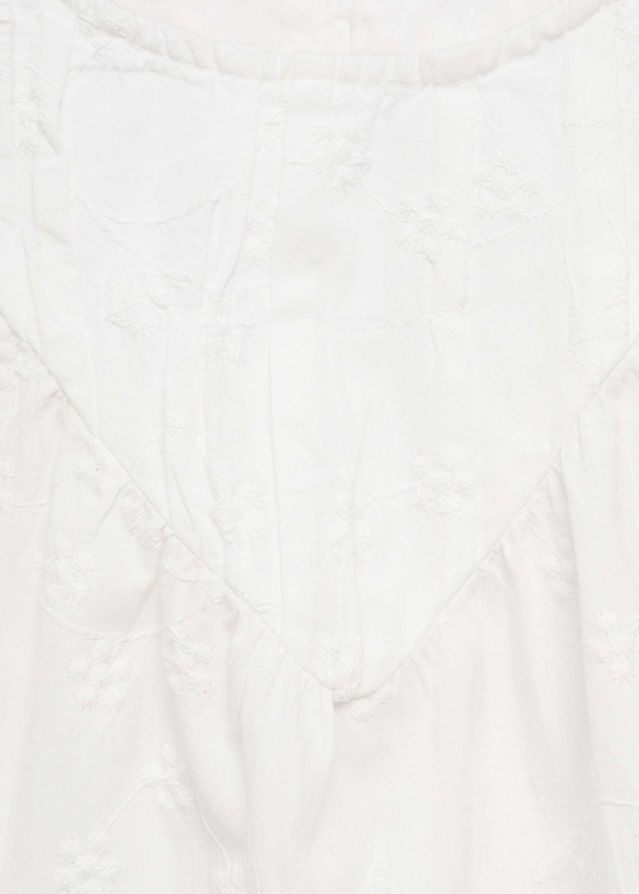 Embroidered cotton blouse - Details of the article 8