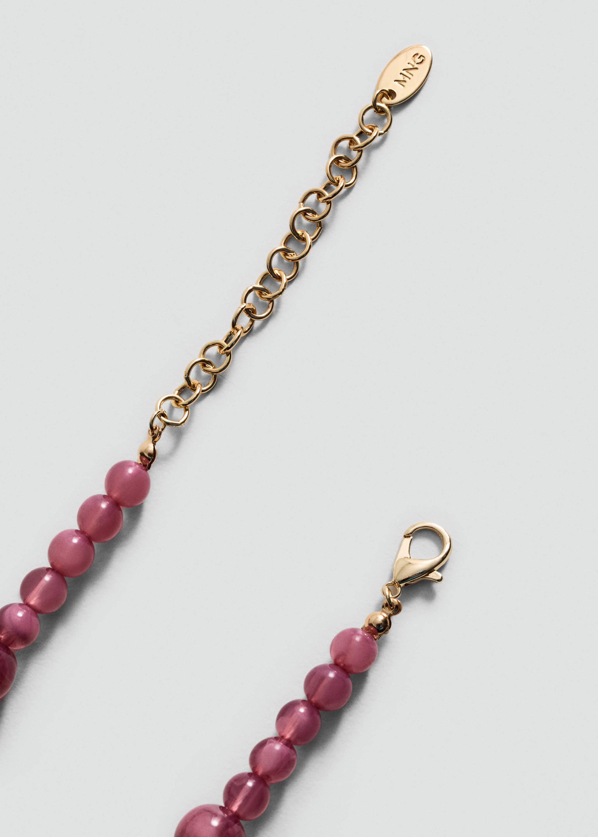 Combined ball necklace - Details of the article 1