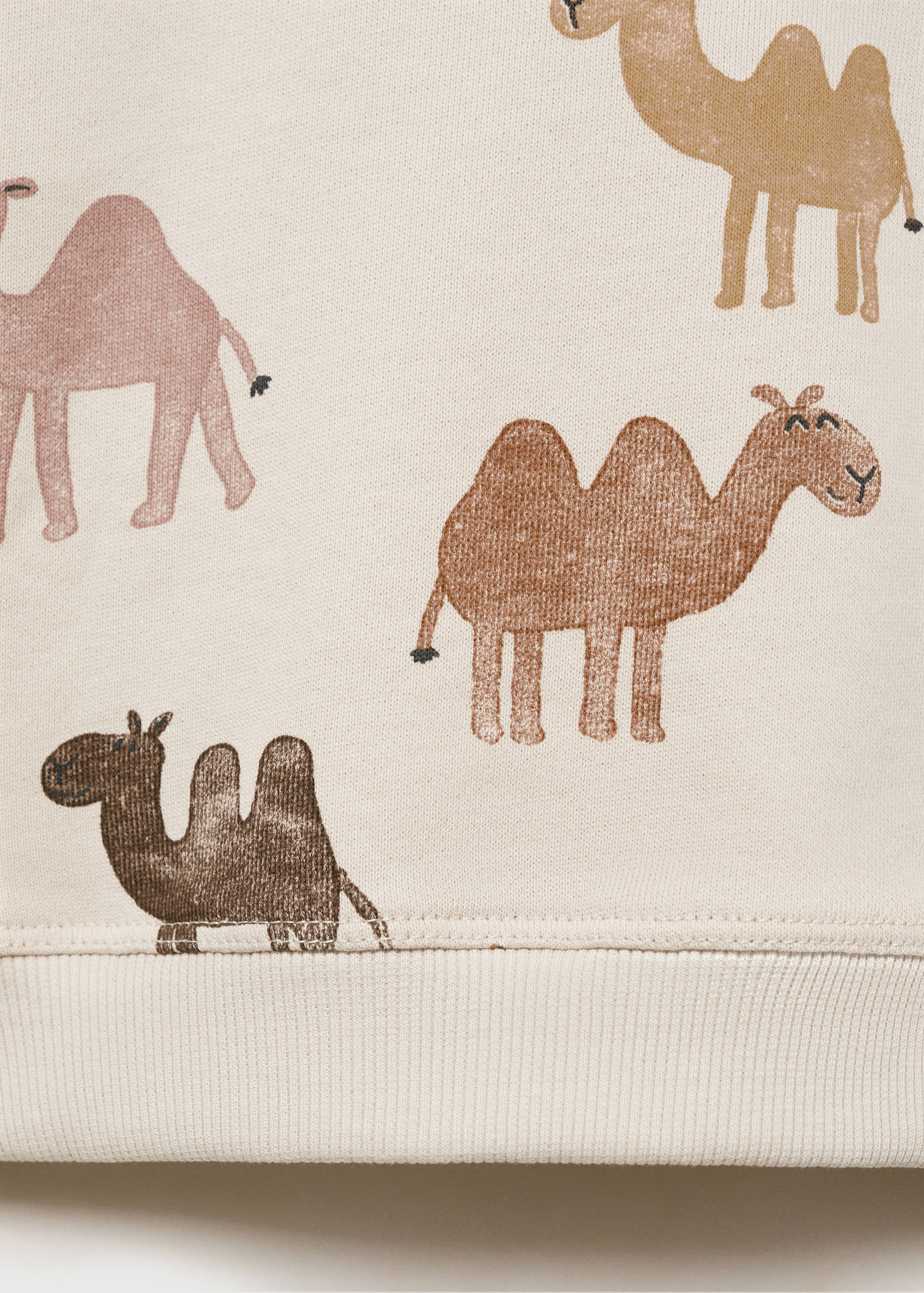 Printed cotton sweatshirt - Details of the article 0