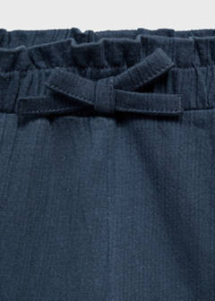 Bow straight trousers — Dark Navy 6