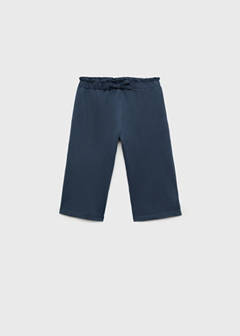 Bow straight trousers — Dark Navy 3