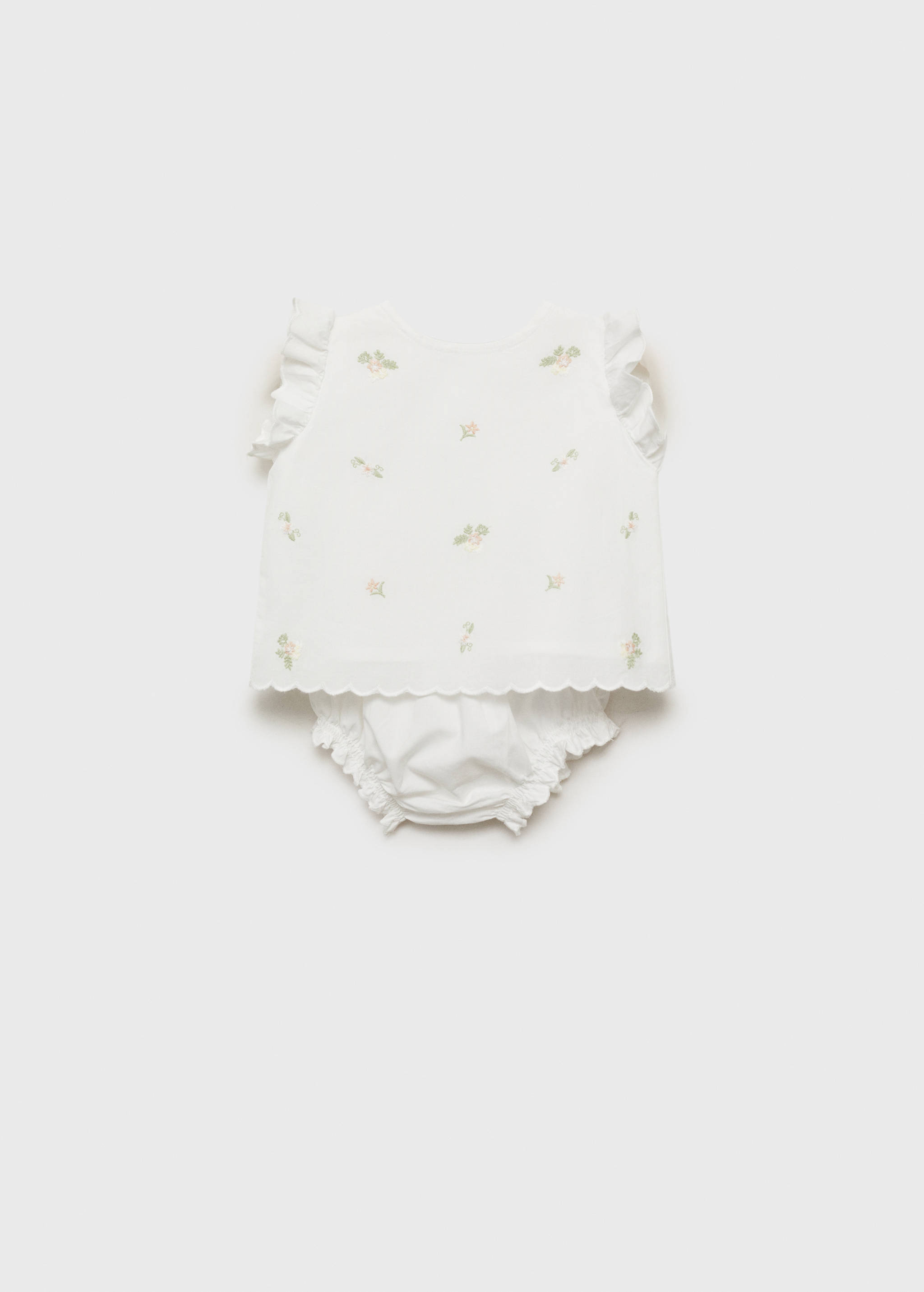 Dress and frog with embroidered details - Article without model