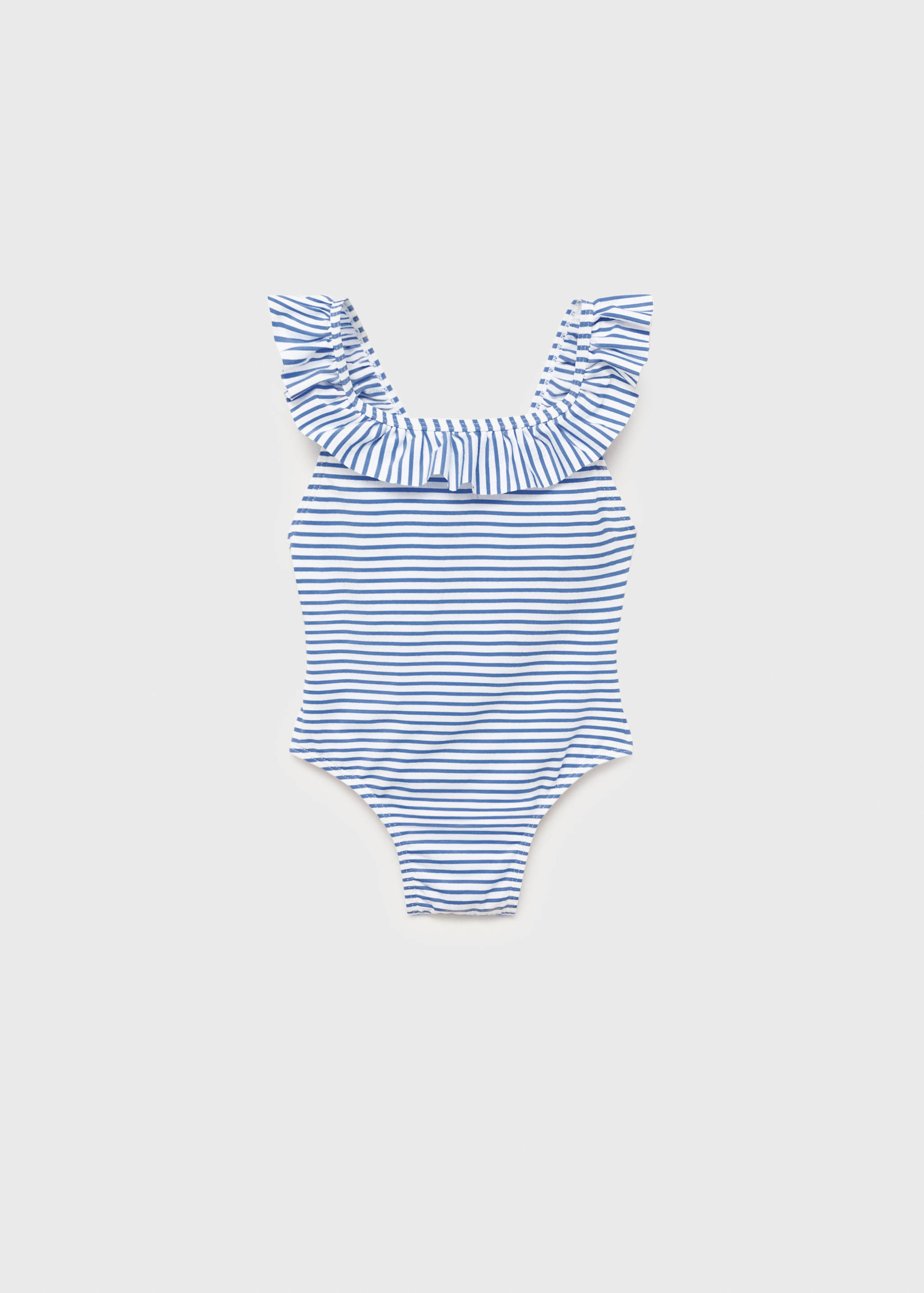 Maillot de bain à rayures volanté - Article sans modèle