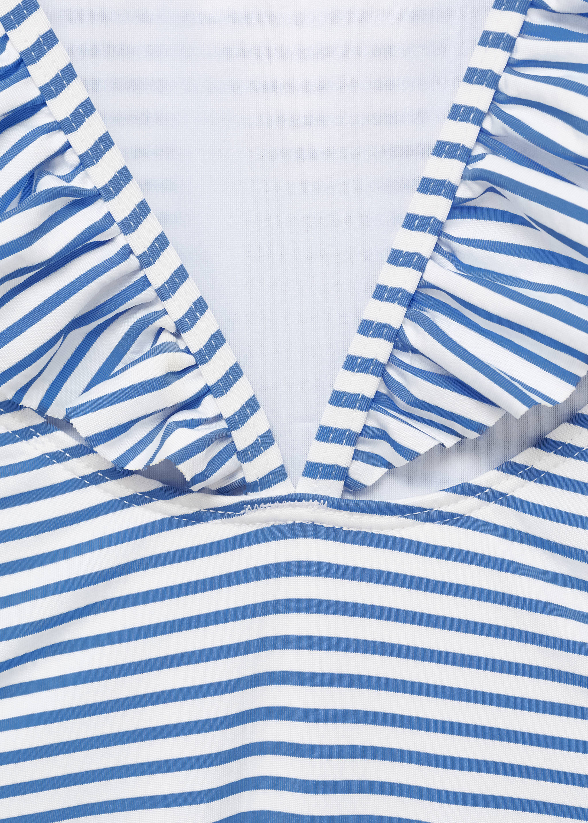 Maillot de bain à rayures volanté - Détail de l'article 8