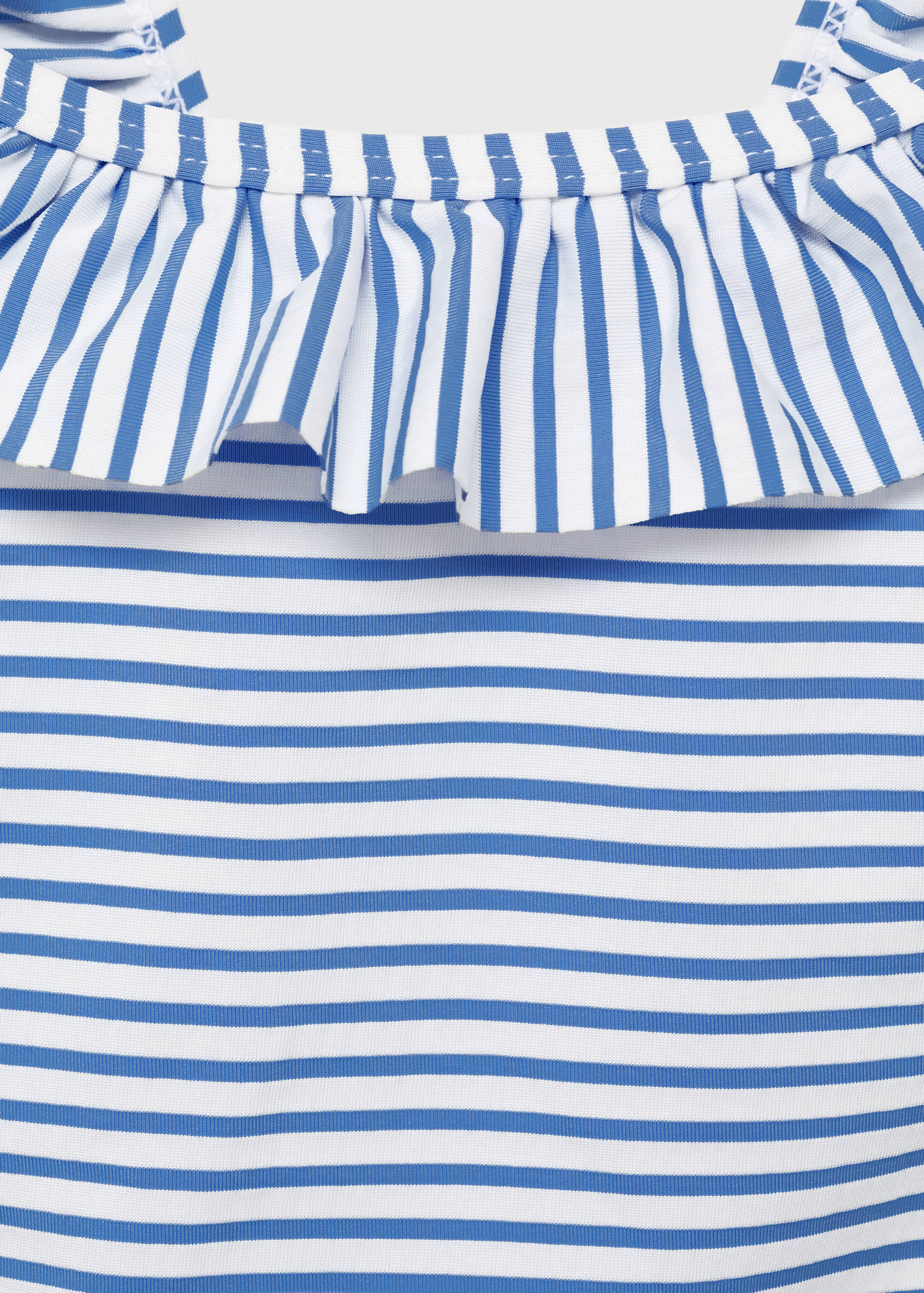 Maillot de bain à rayures volanté - Détail de l'article 0