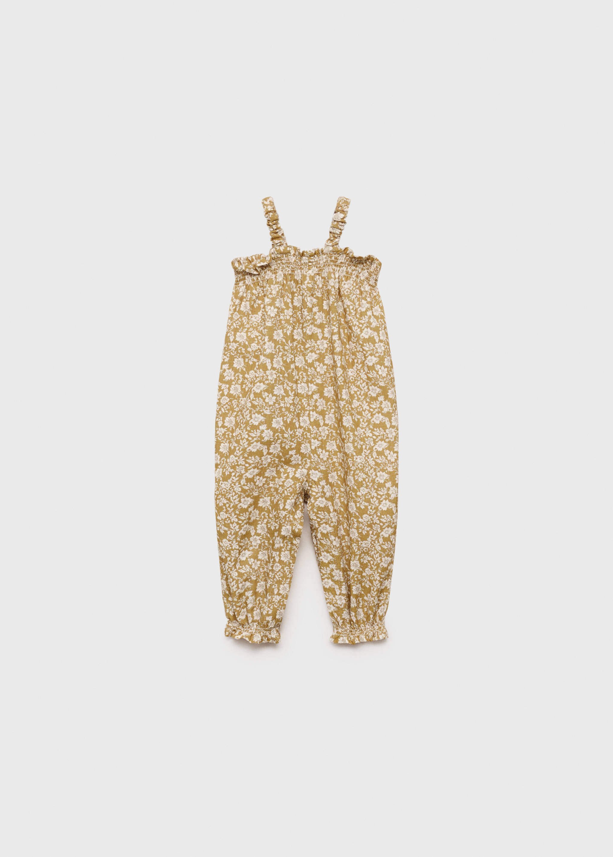Printed cotton dungarees - Article without model
