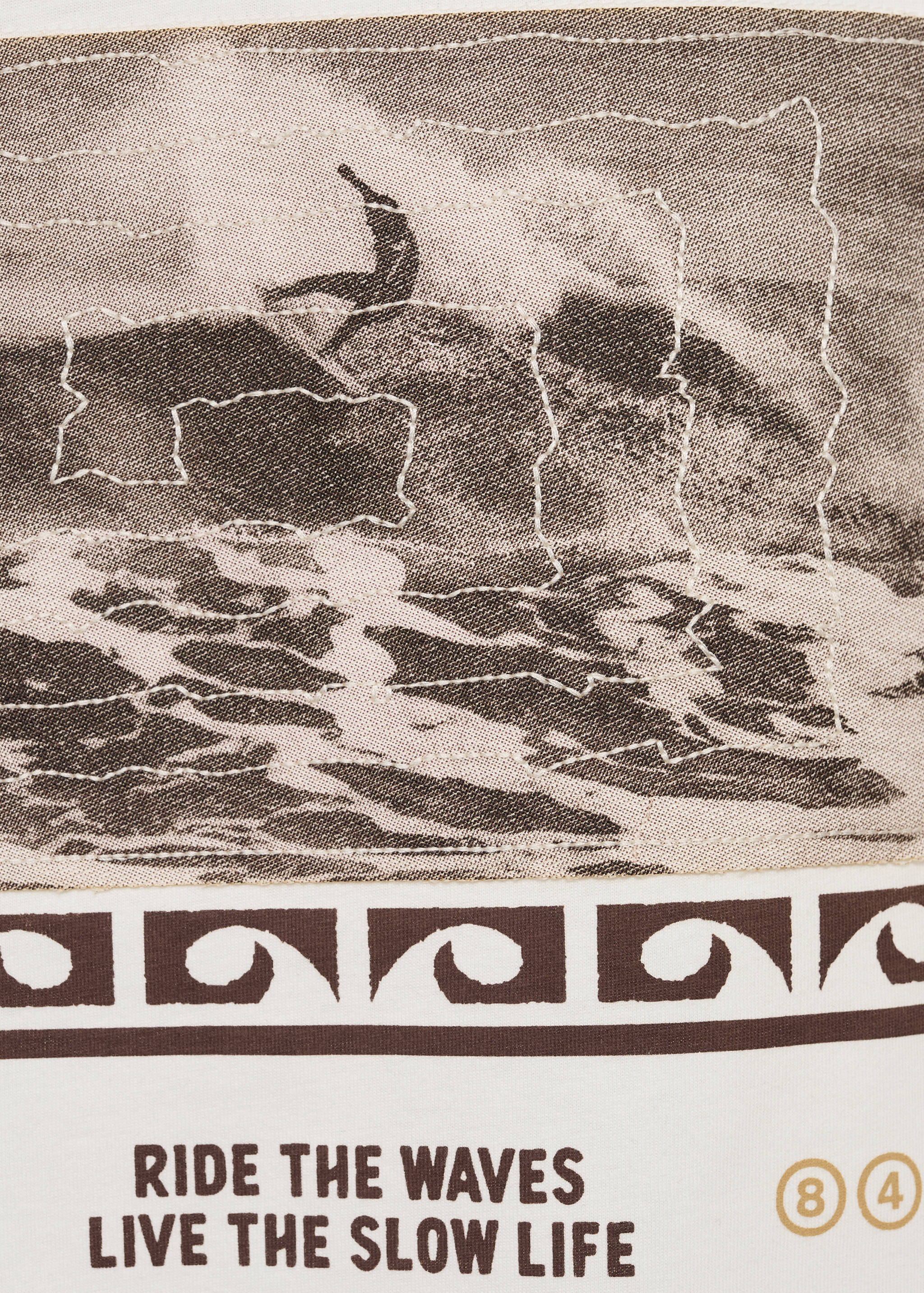 Camiseta algodón estampada - Detalle del artículo 0