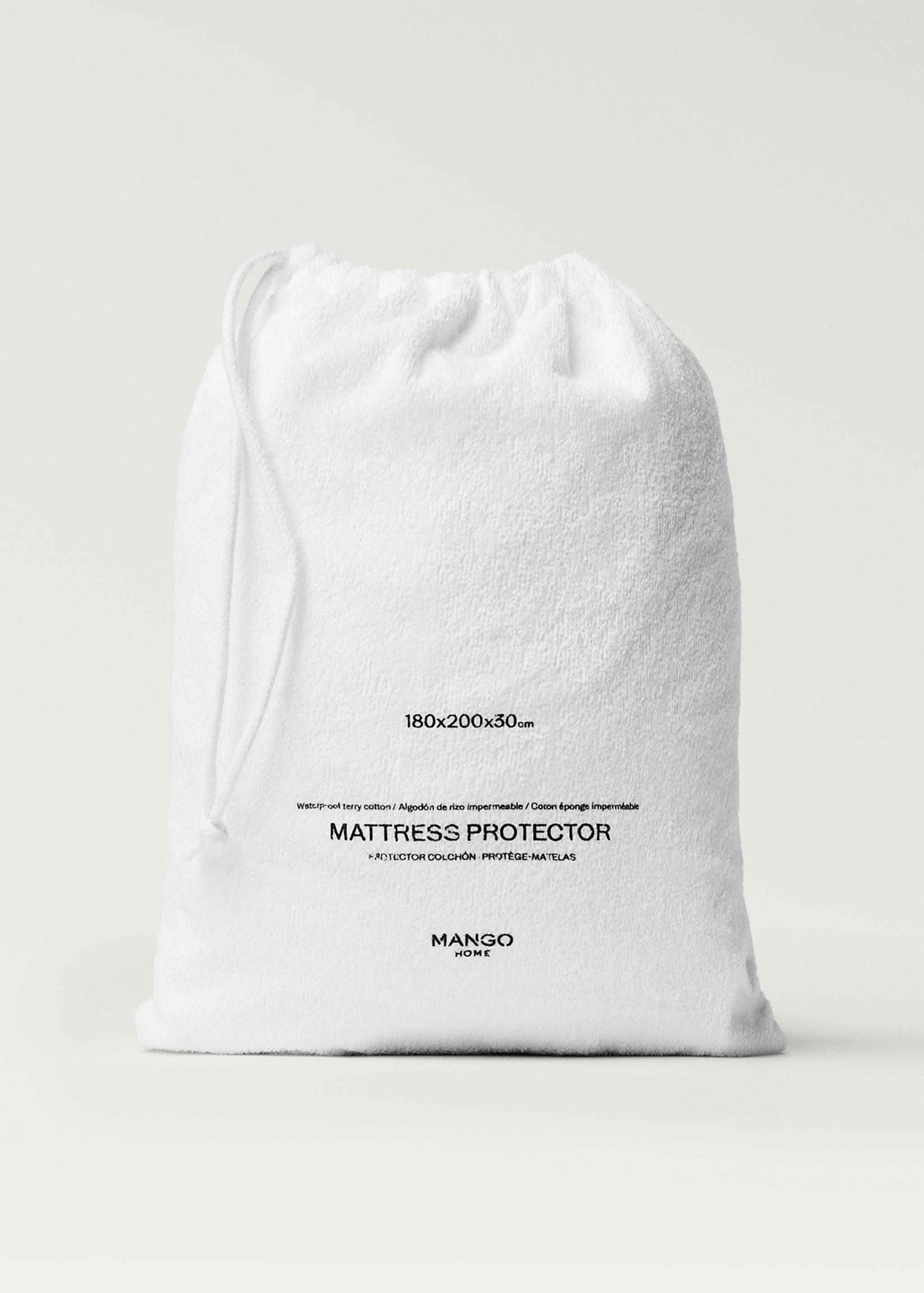 Cotton mattress protector bed 90 cm - Details of the article 3