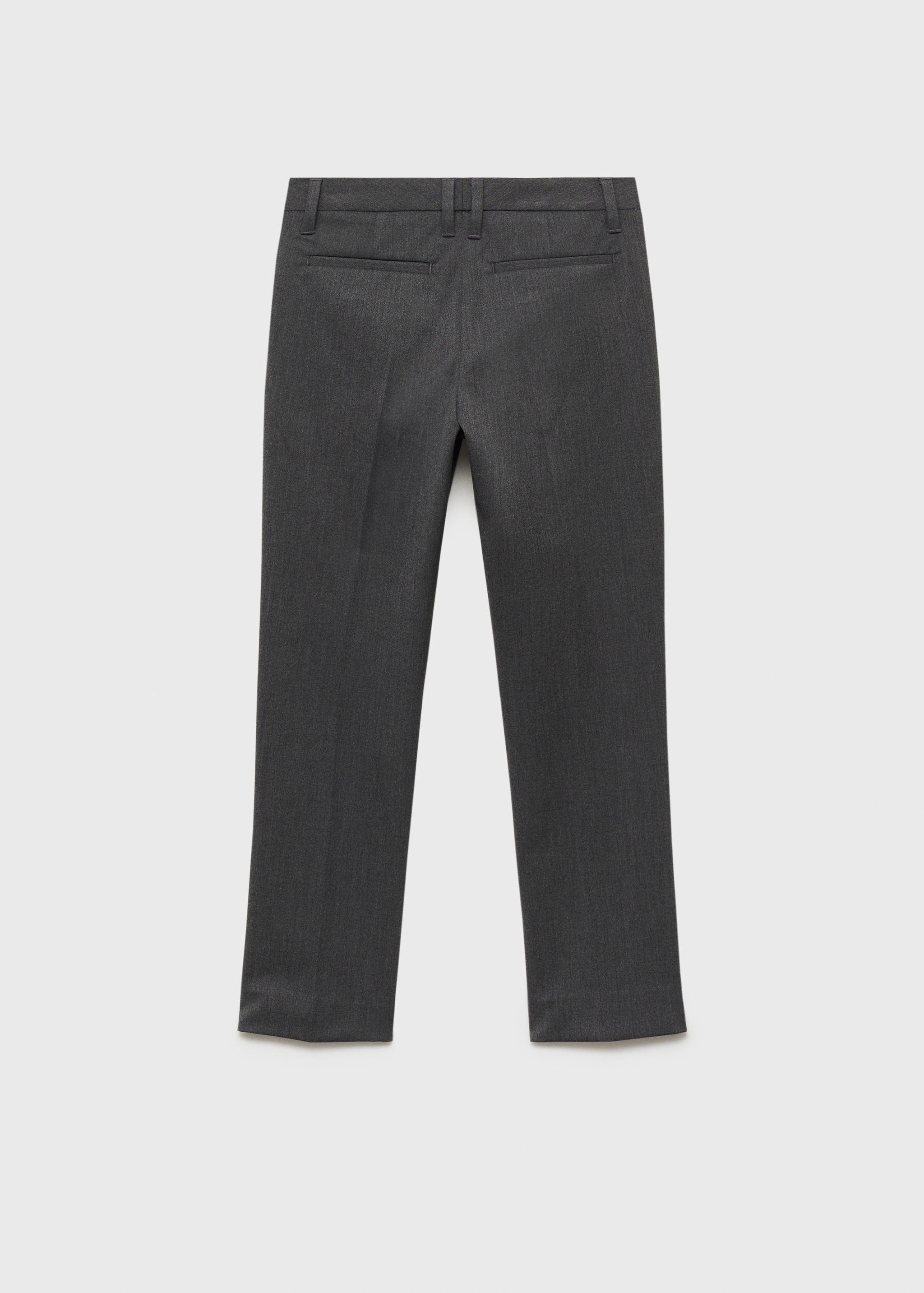 Crop skinny trousers - Reverse of the article