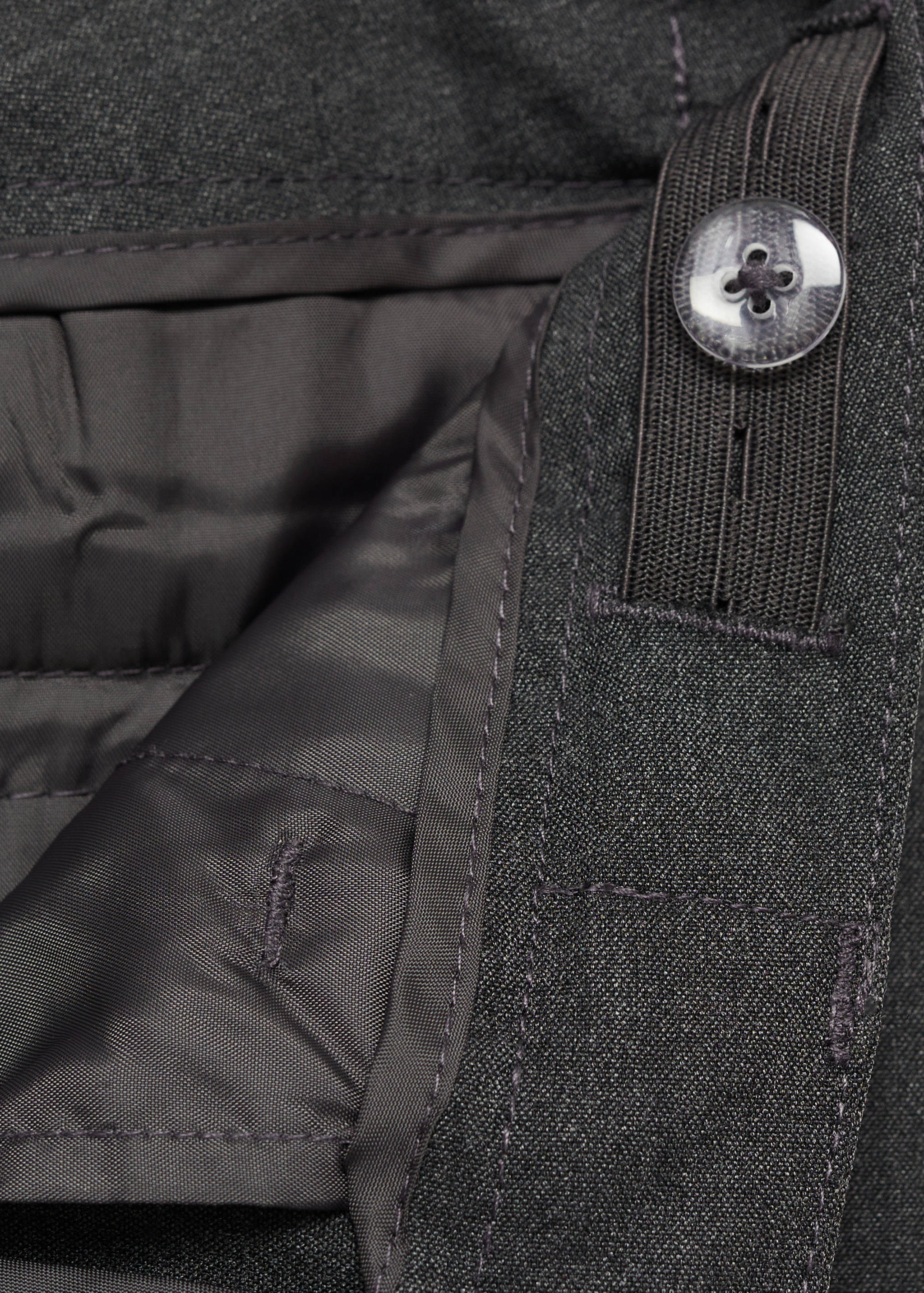 Crop skinny trousers - Details of the article 8