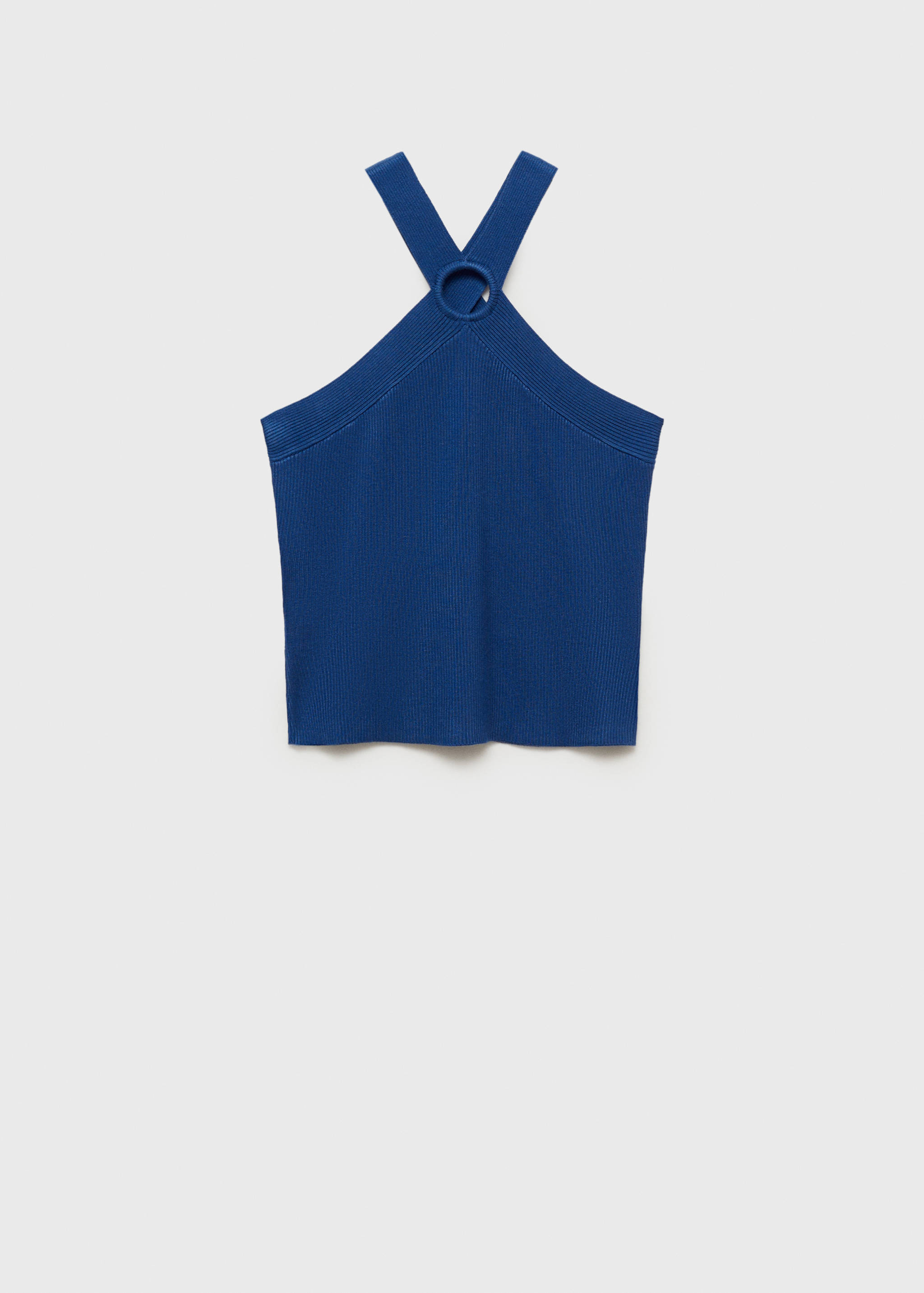Knitted top with hoop detail - Article without model