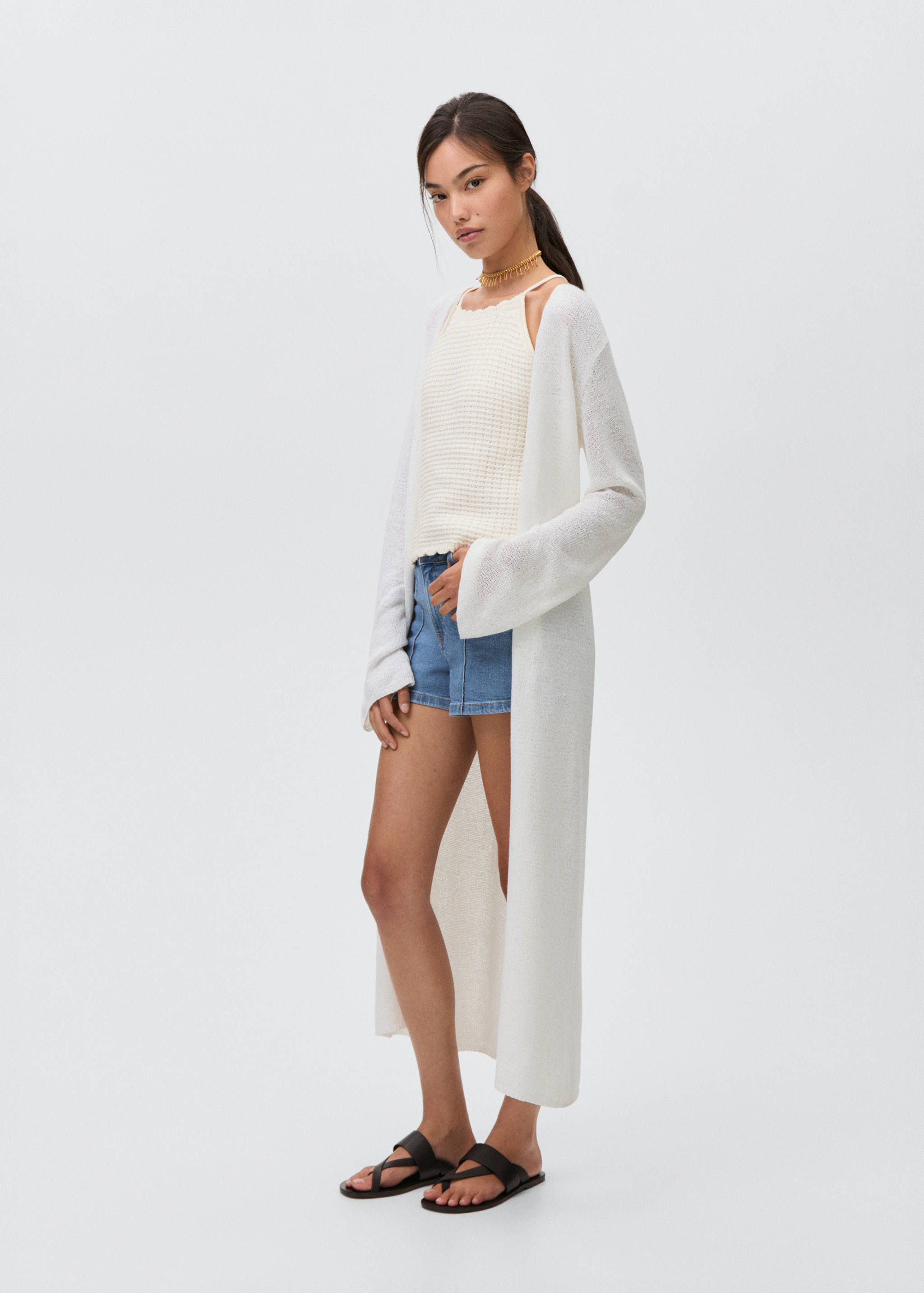 Openwork knit top - General plane