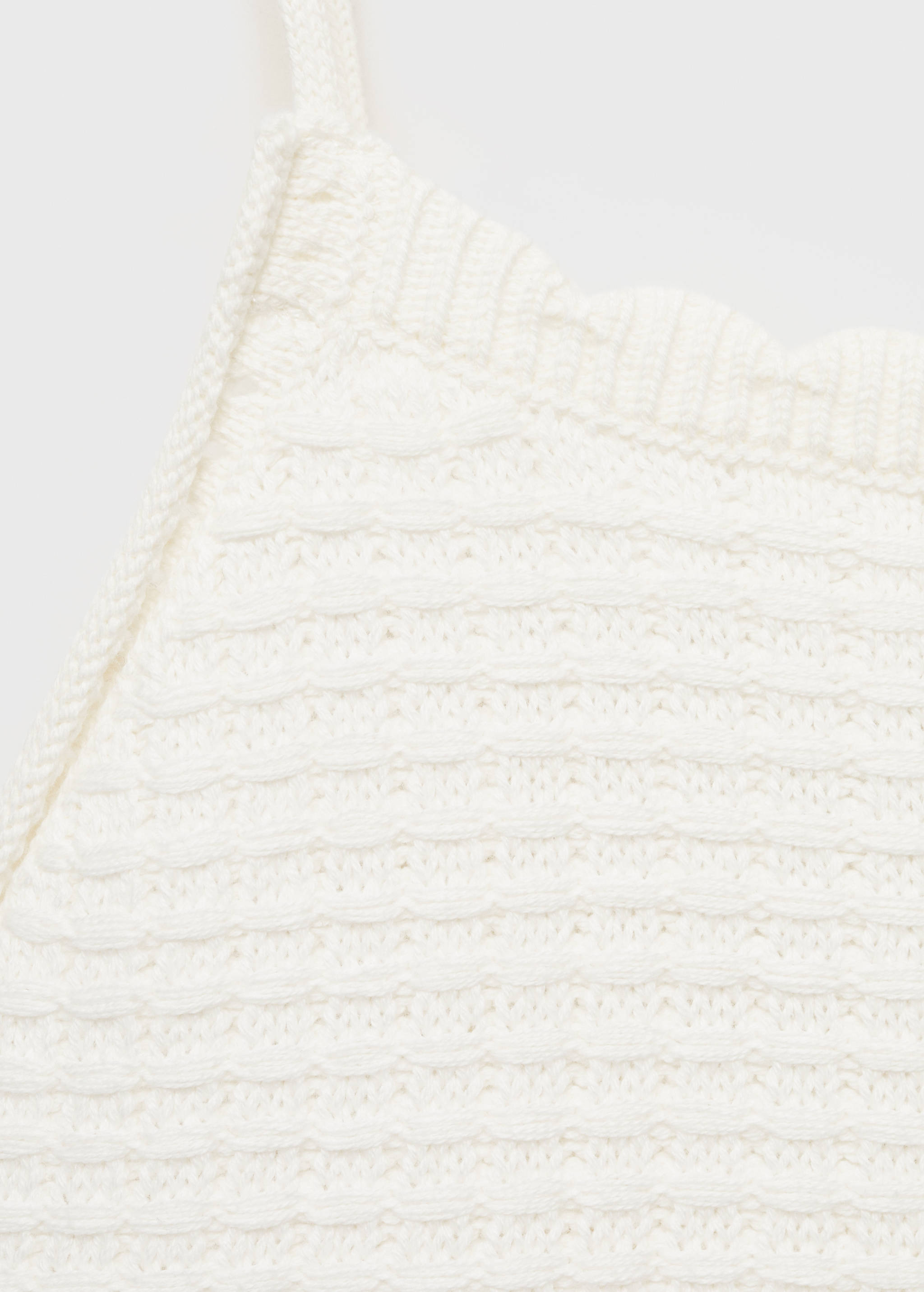 Openwork knit top - Details of the article 8