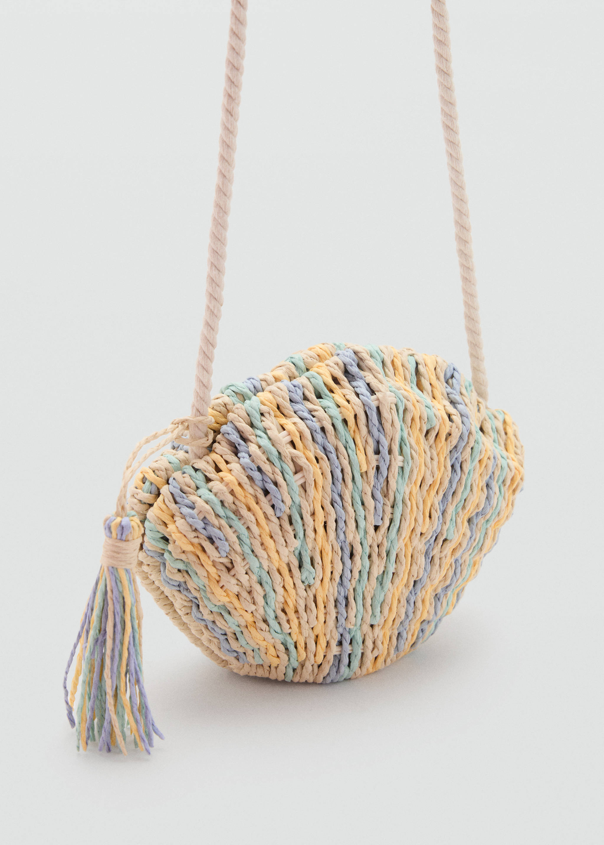 Sac panier coquillage - Plan moyen