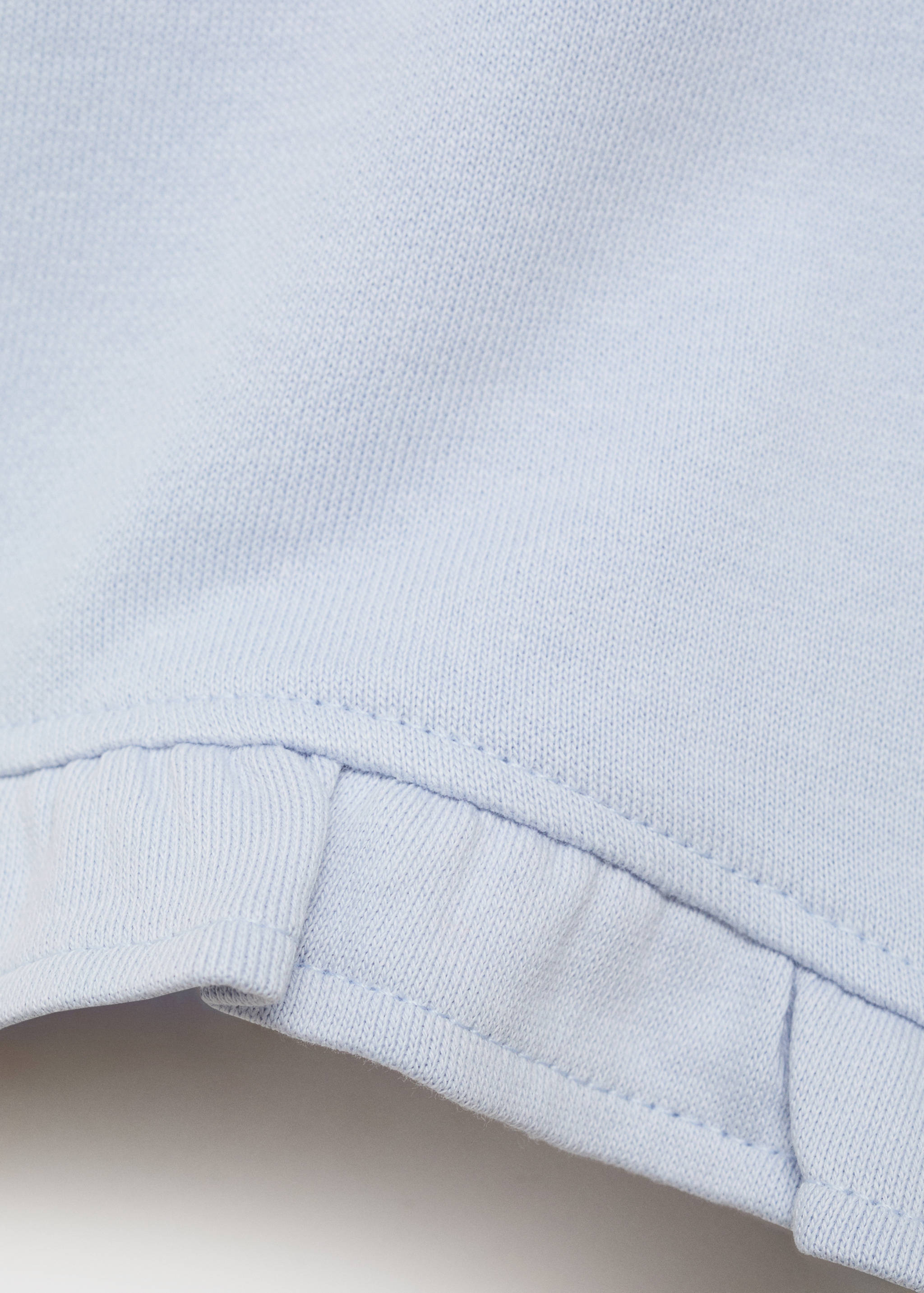 Shorts with ruffled hem - Details of the article 0