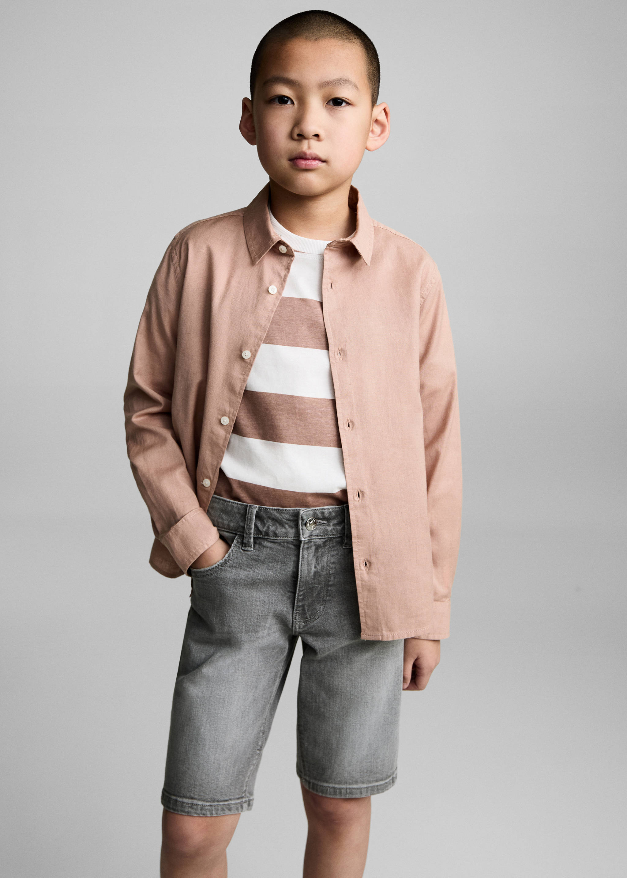 شورت برمودا دنيم - رؤية وسط