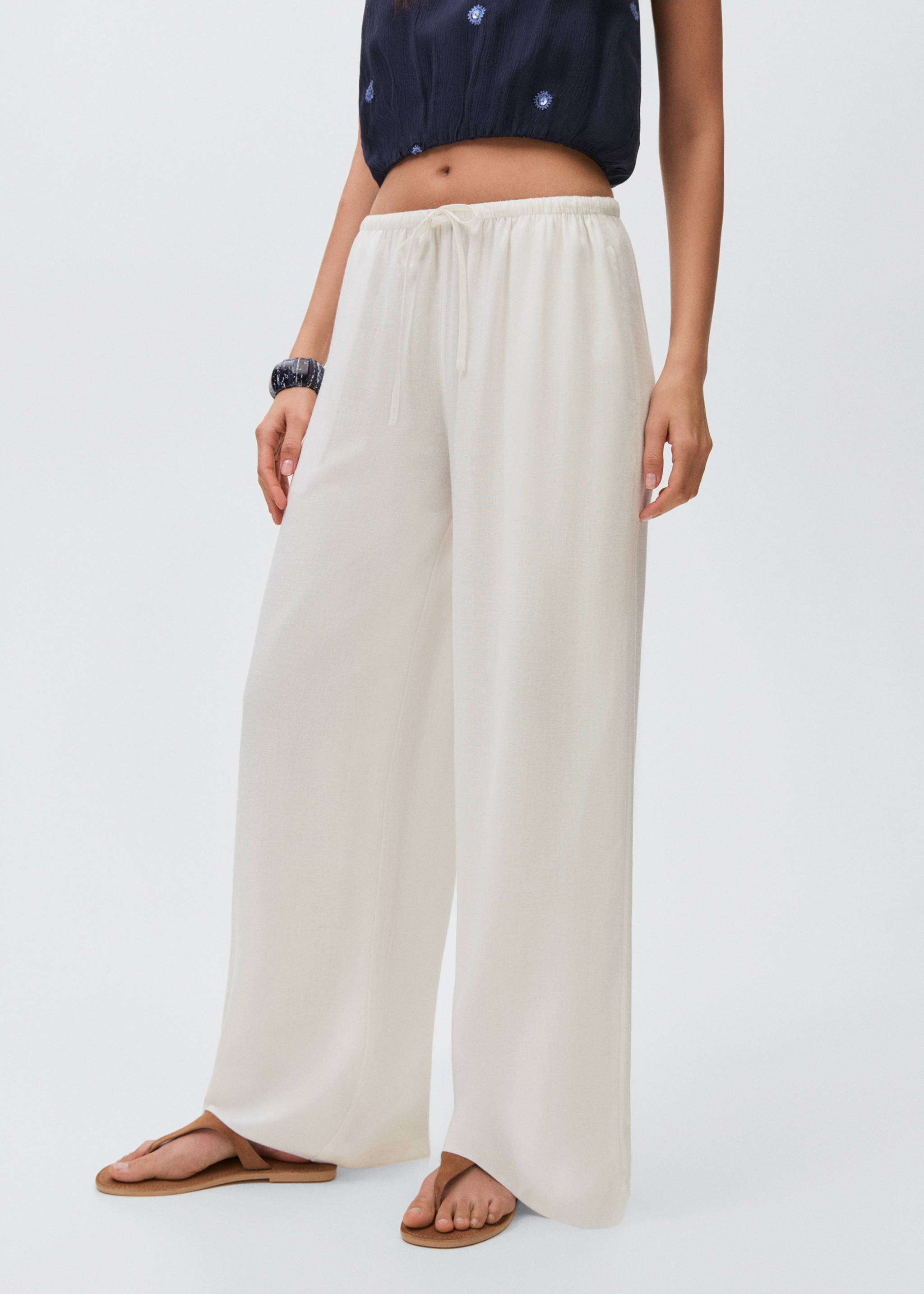 Gerade Leinenhose - Detail des Artikels 6