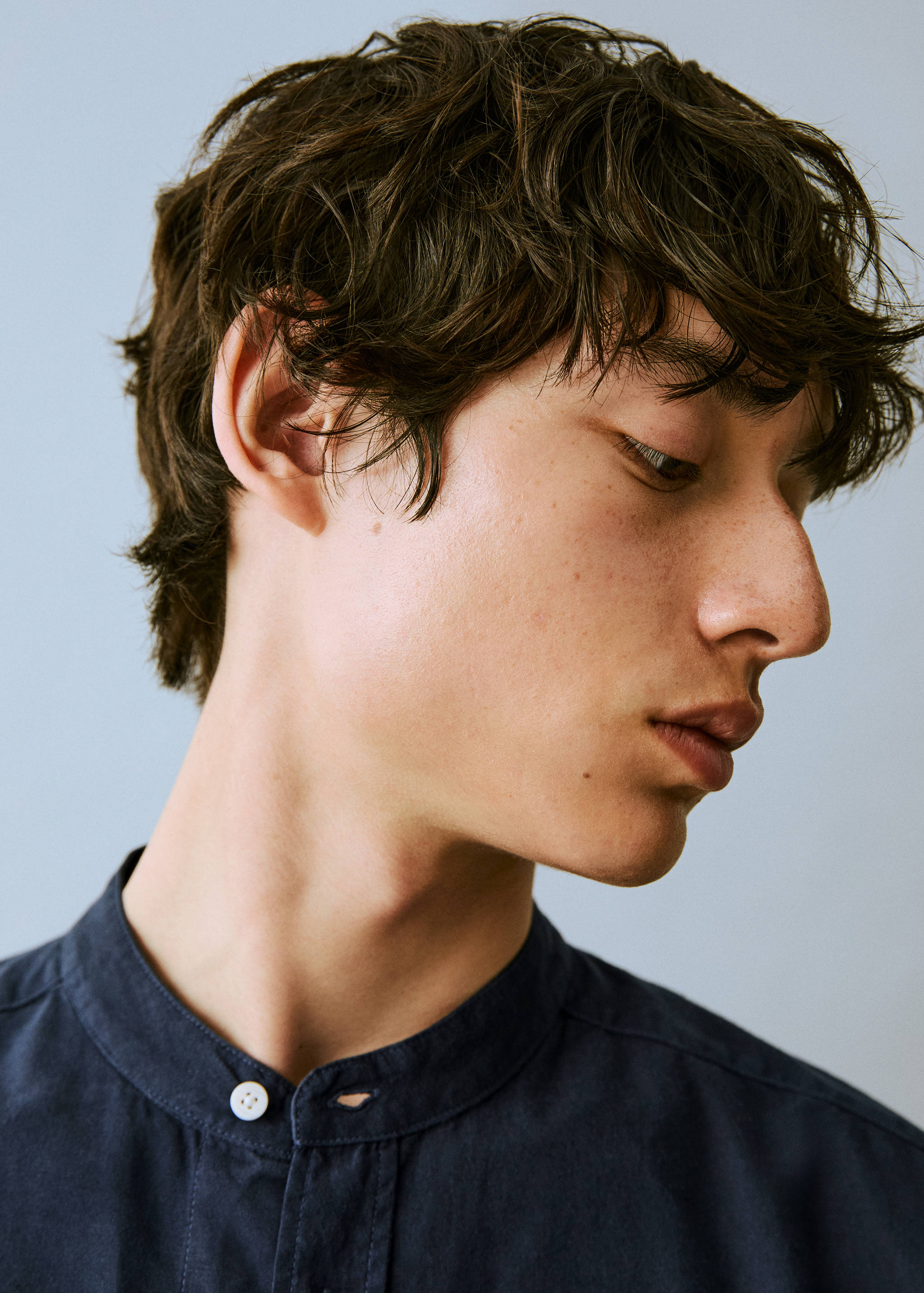 Cotton linen-blend shirt - Details of the article 1