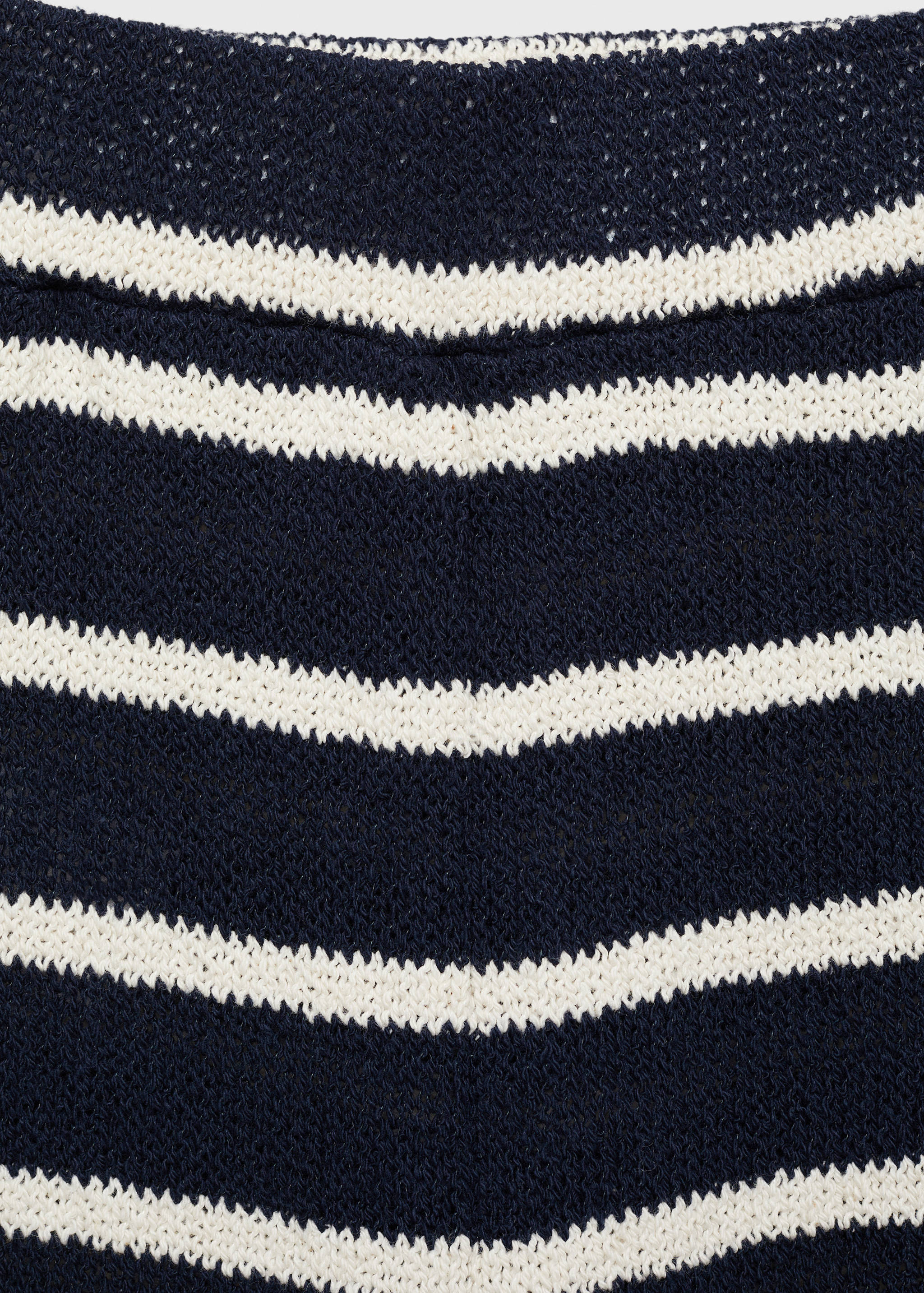 Striped knit trousers - Details of the article 8