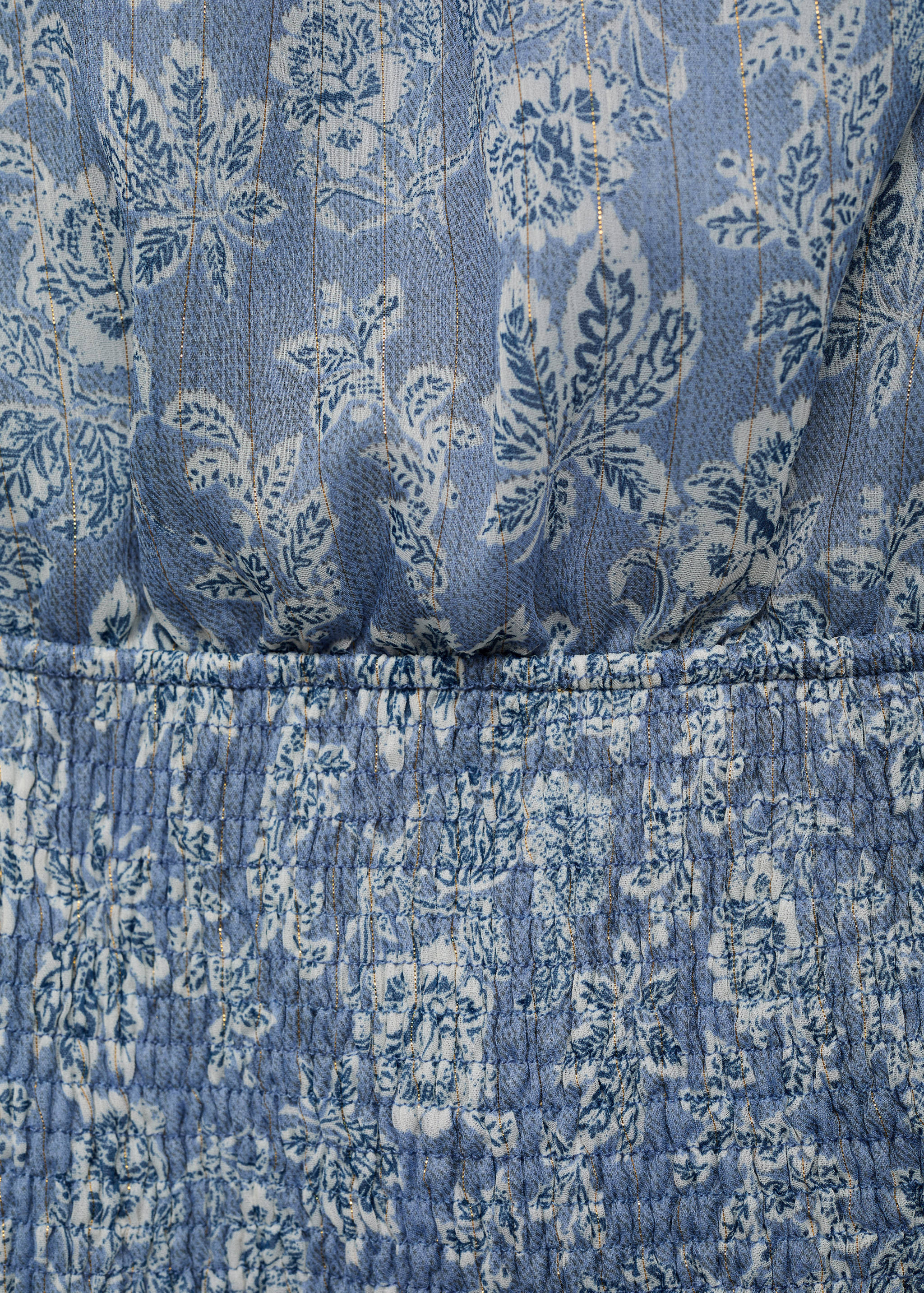 Vestido estampado cuello halter - Detalle del artículo 8