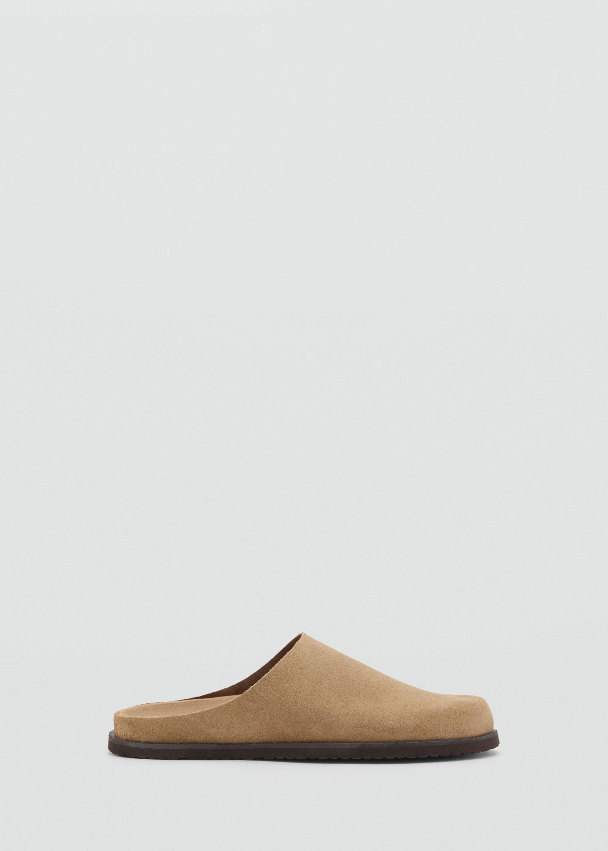 Suede leather clogs - Article without model