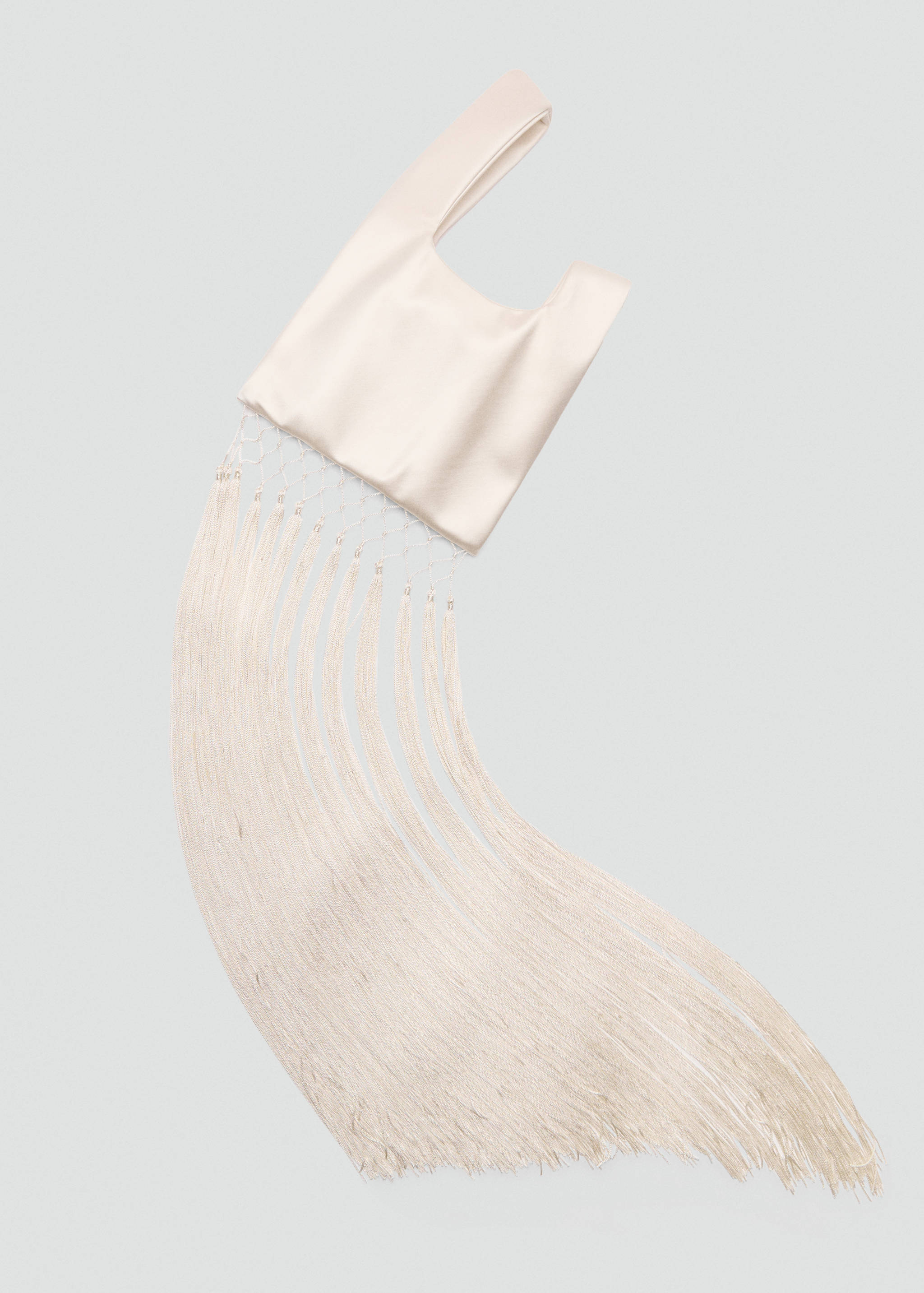 Handväska med fransar i satin - Detaljer om artikeln 4