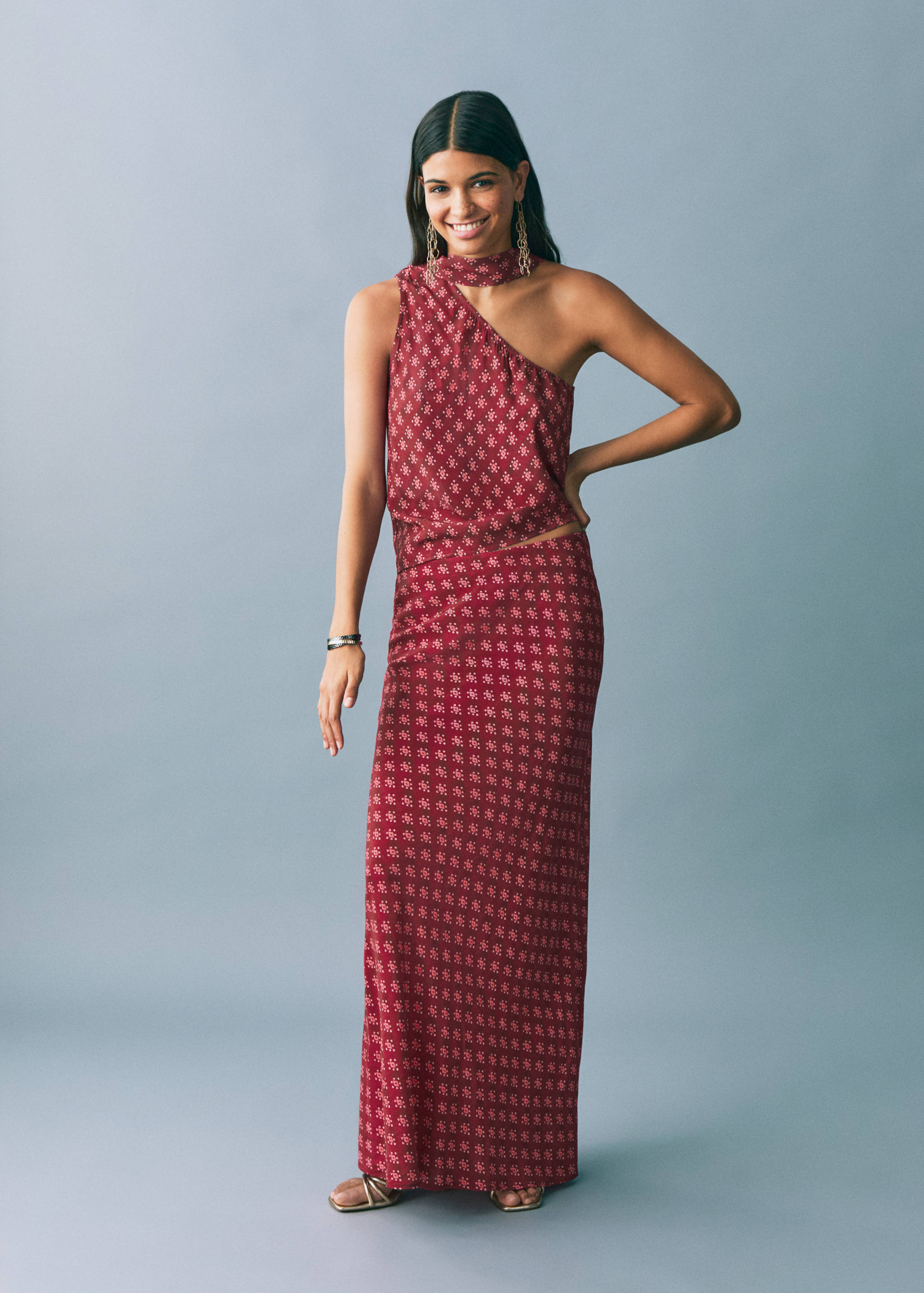 Asymmetric printed top - General plane