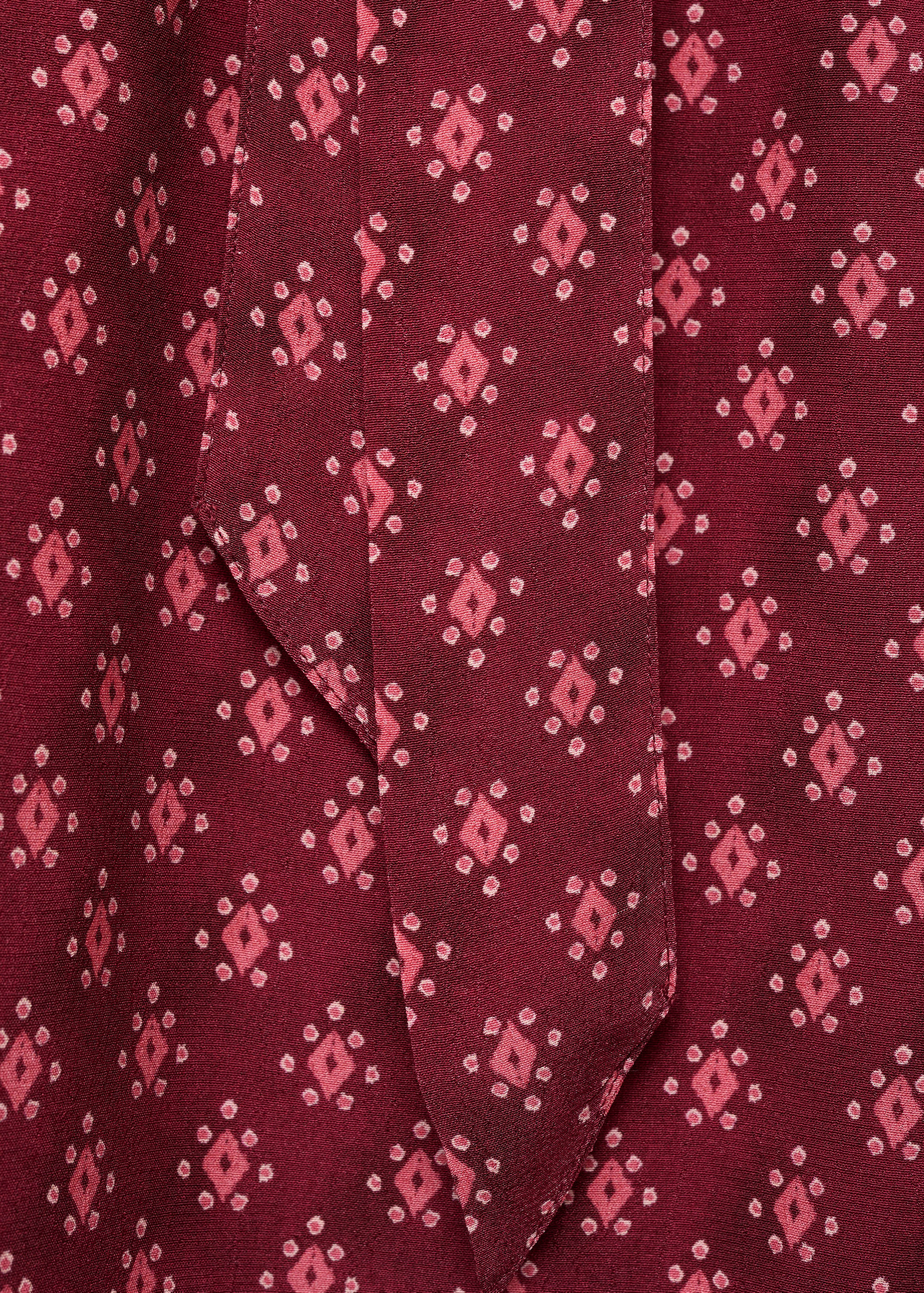 Asymmetric printed top - Details of the article 0