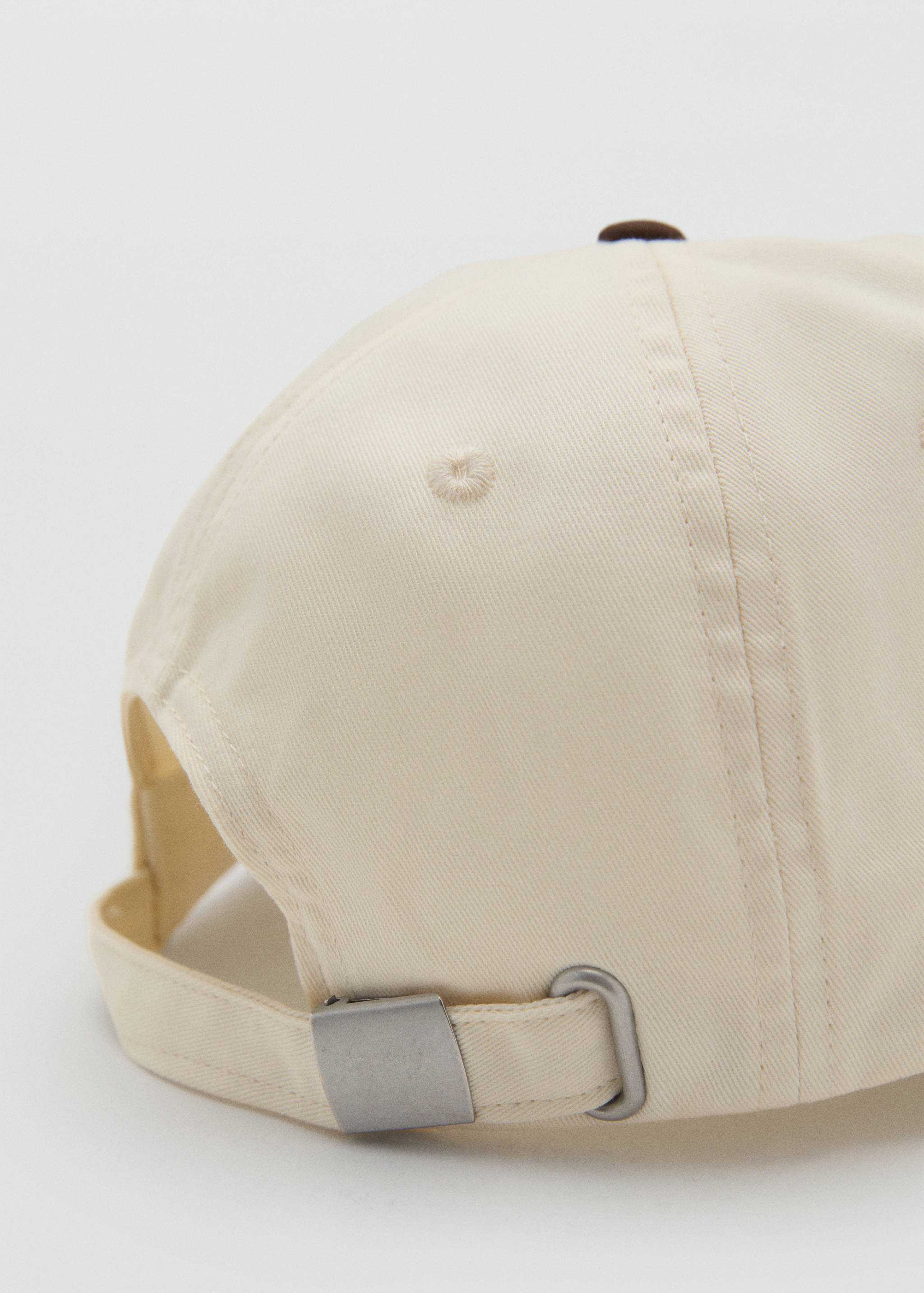 Casquette visière brodée coton - Détail de l'article 1