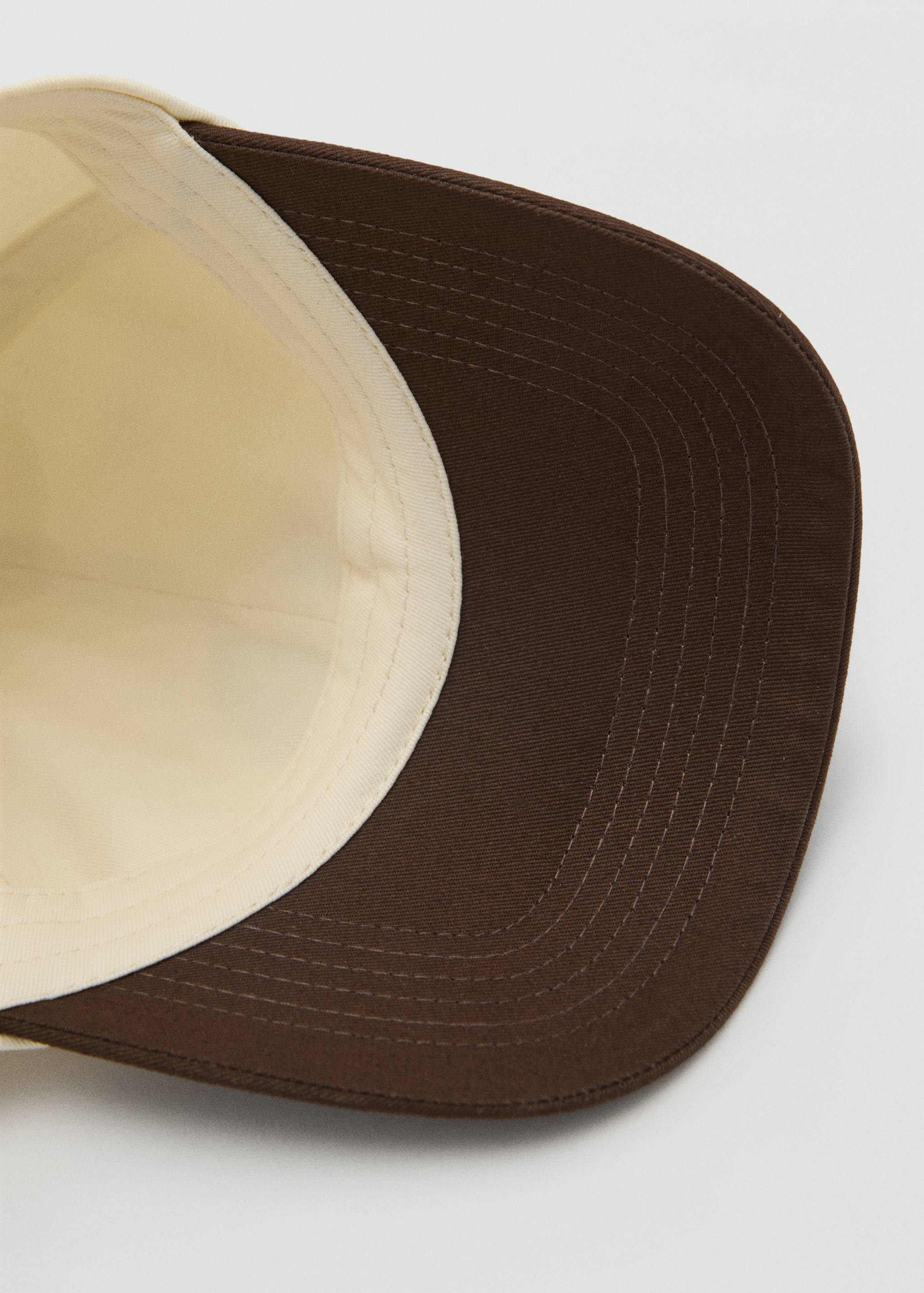 Casquette visière brodée coton - Détail de l'article 2