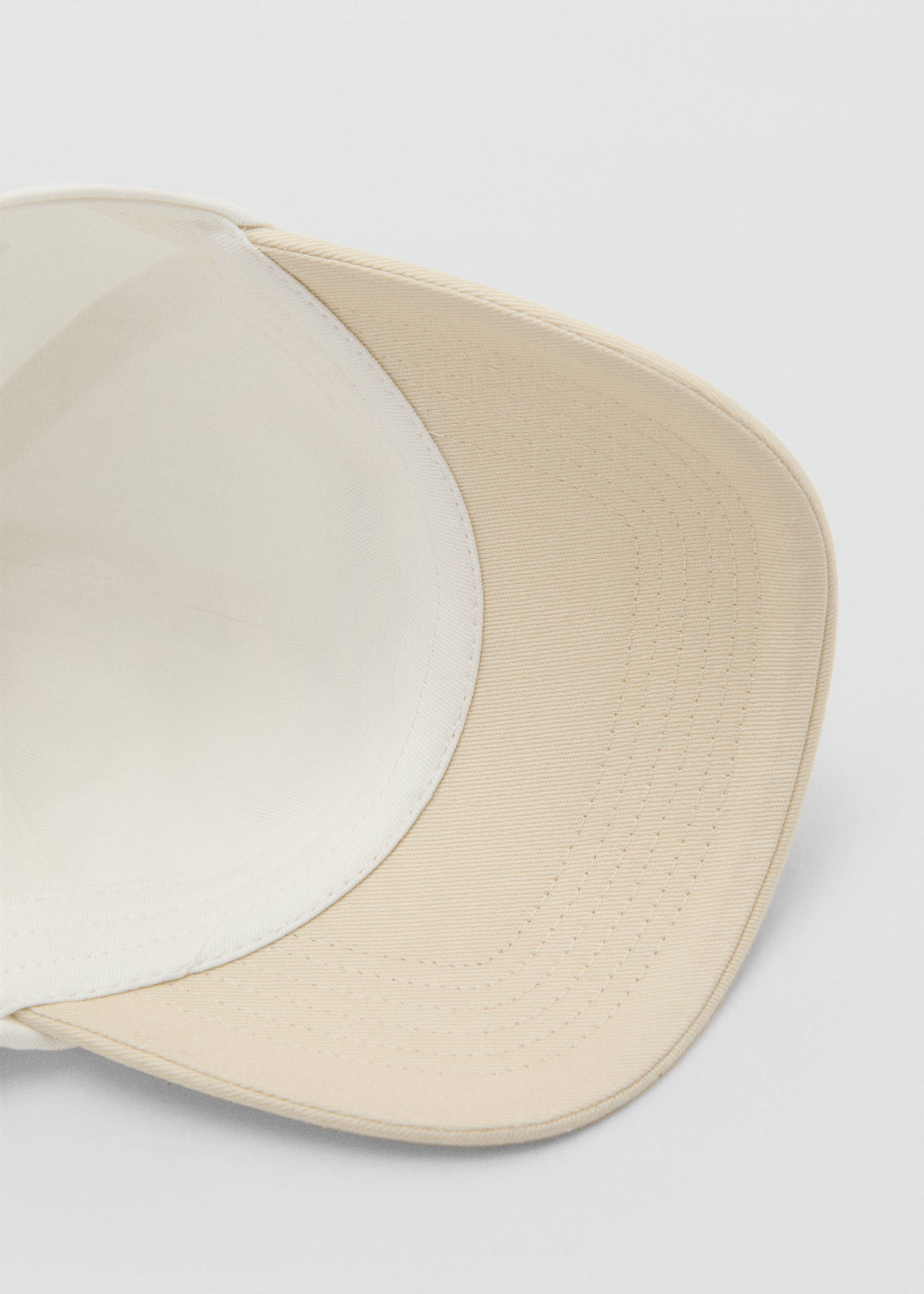 Casquette visière brodée coton - Détail de l'article 2