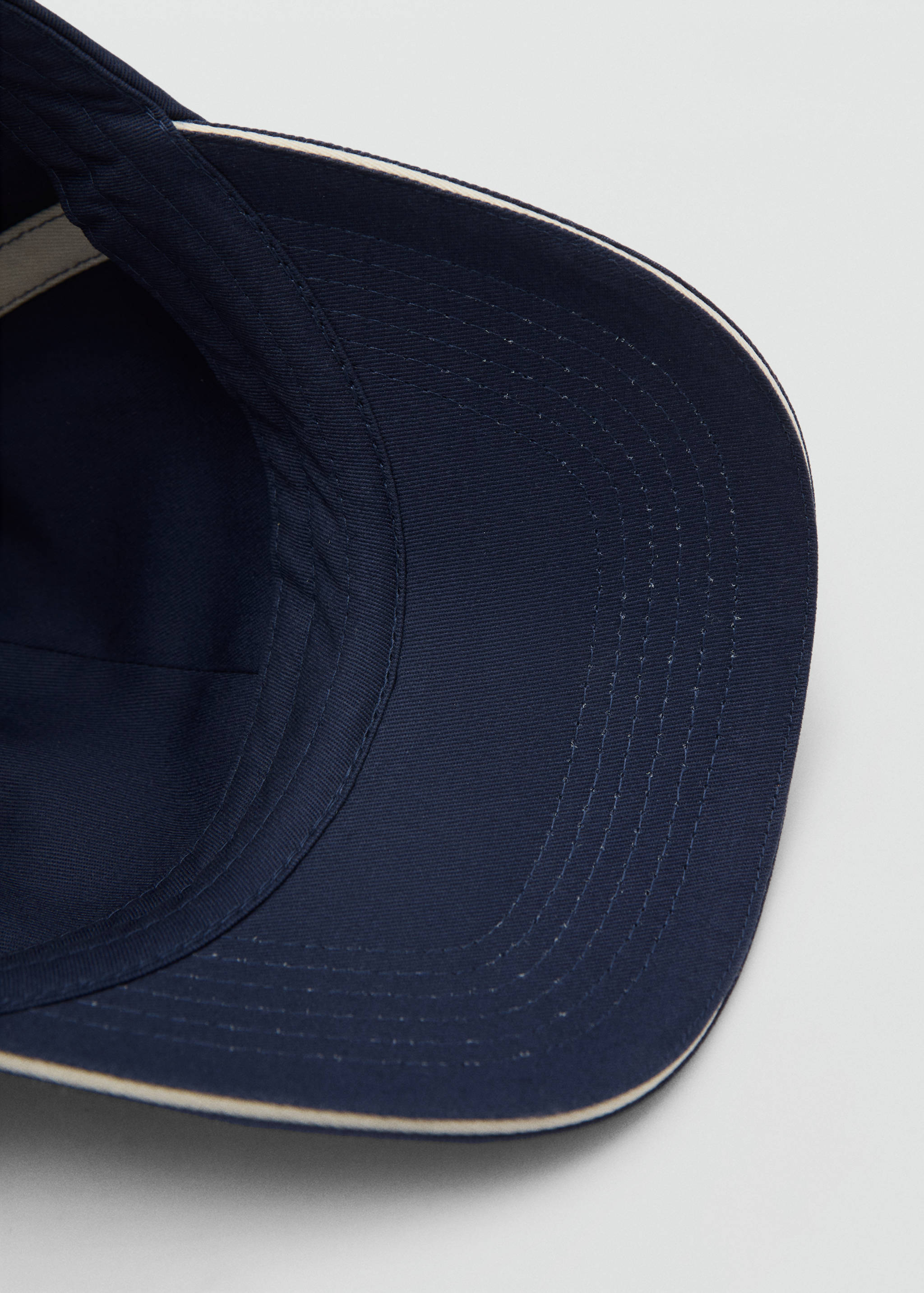 Casquette visière brodée coton - Détail de l'article 2