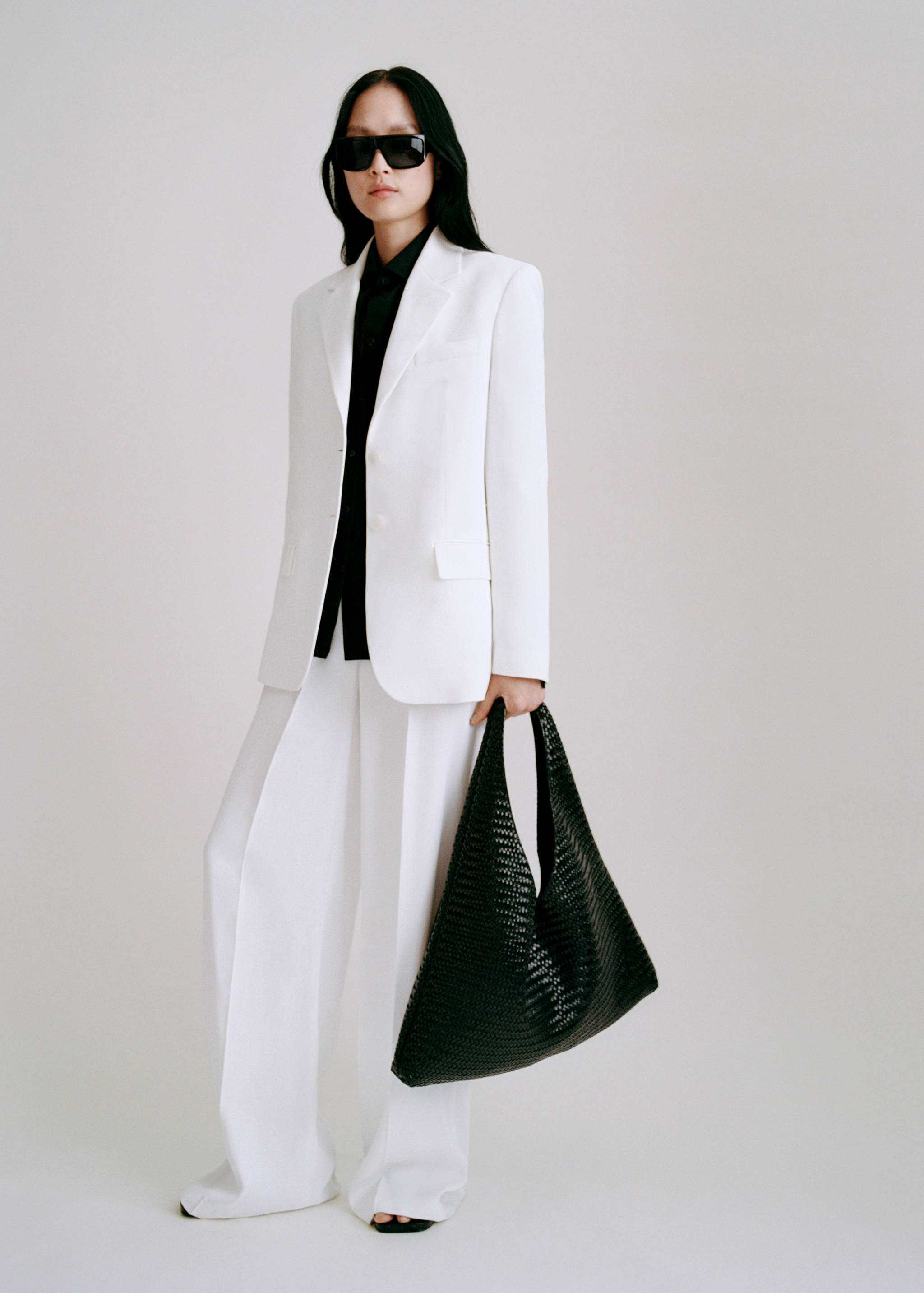 Straight button suit blazer - Details of the article 6