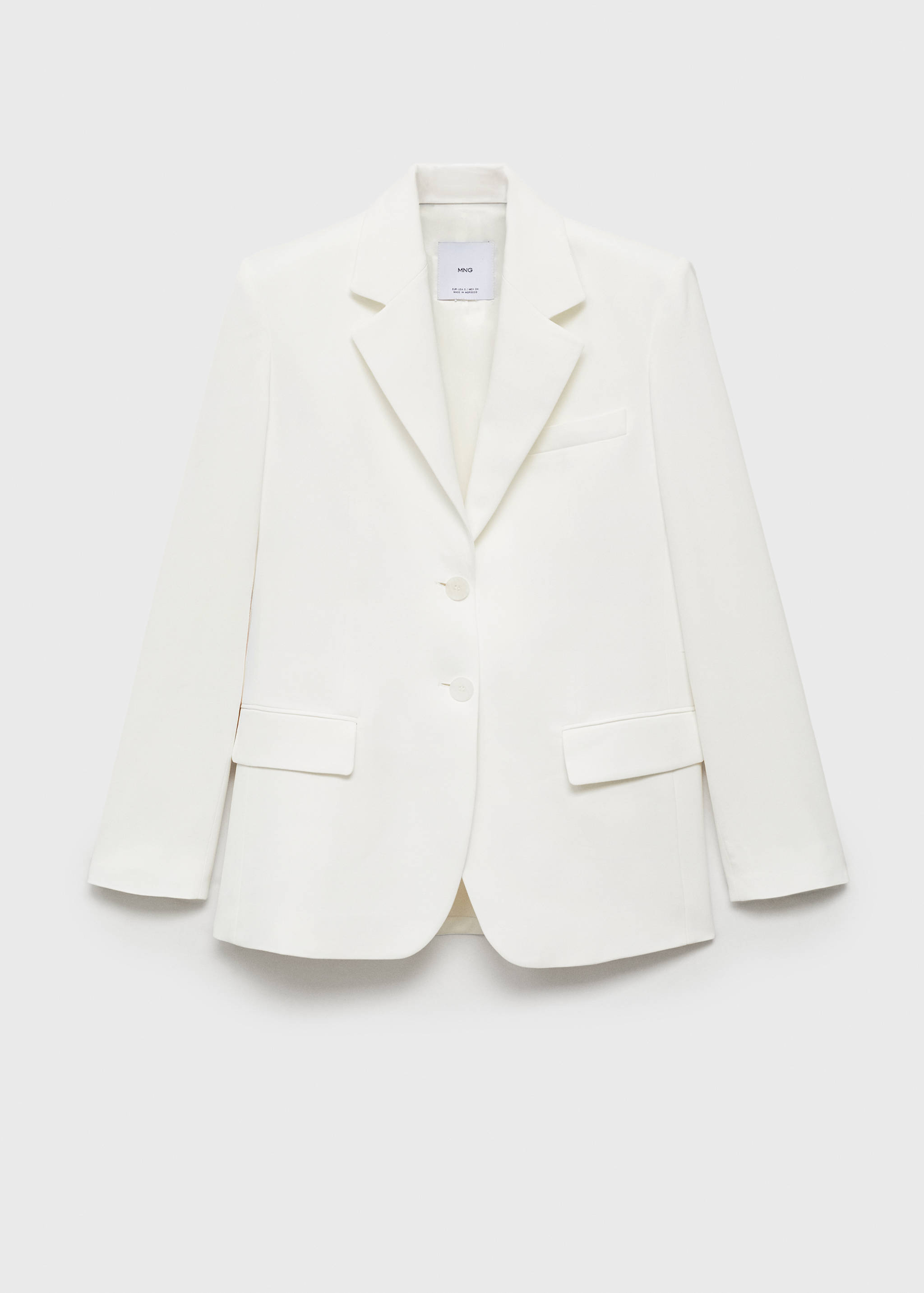 Straight button suit blazer - Article without model