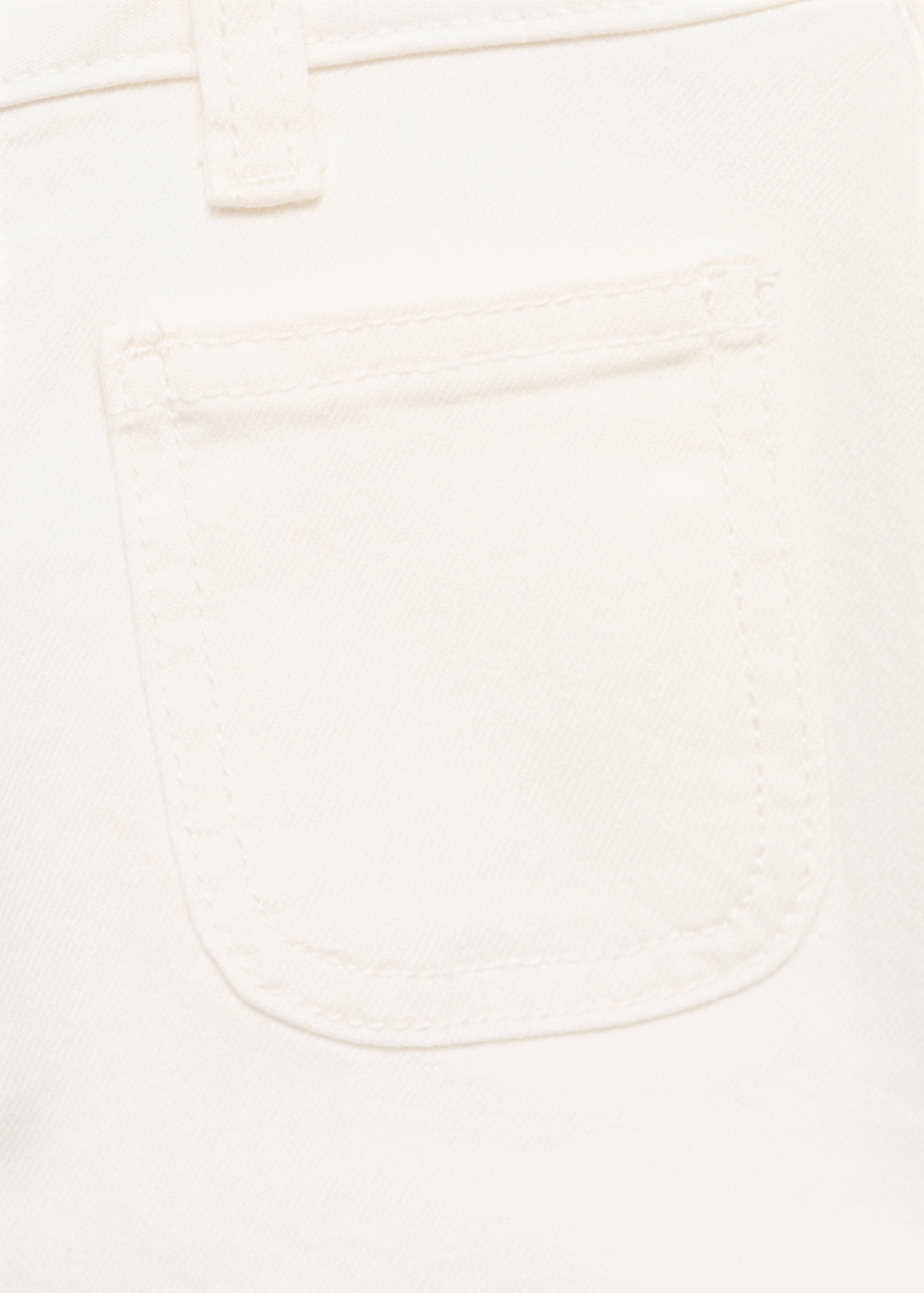 شورت جينز بقصة مستقيمة - تفاصيل المنتج 0