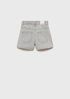 Straight-fit denim shorts — Denim Grey 5
