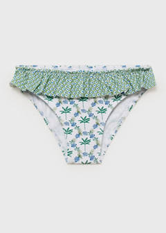 Bikini bottoms with ruffles — White 2