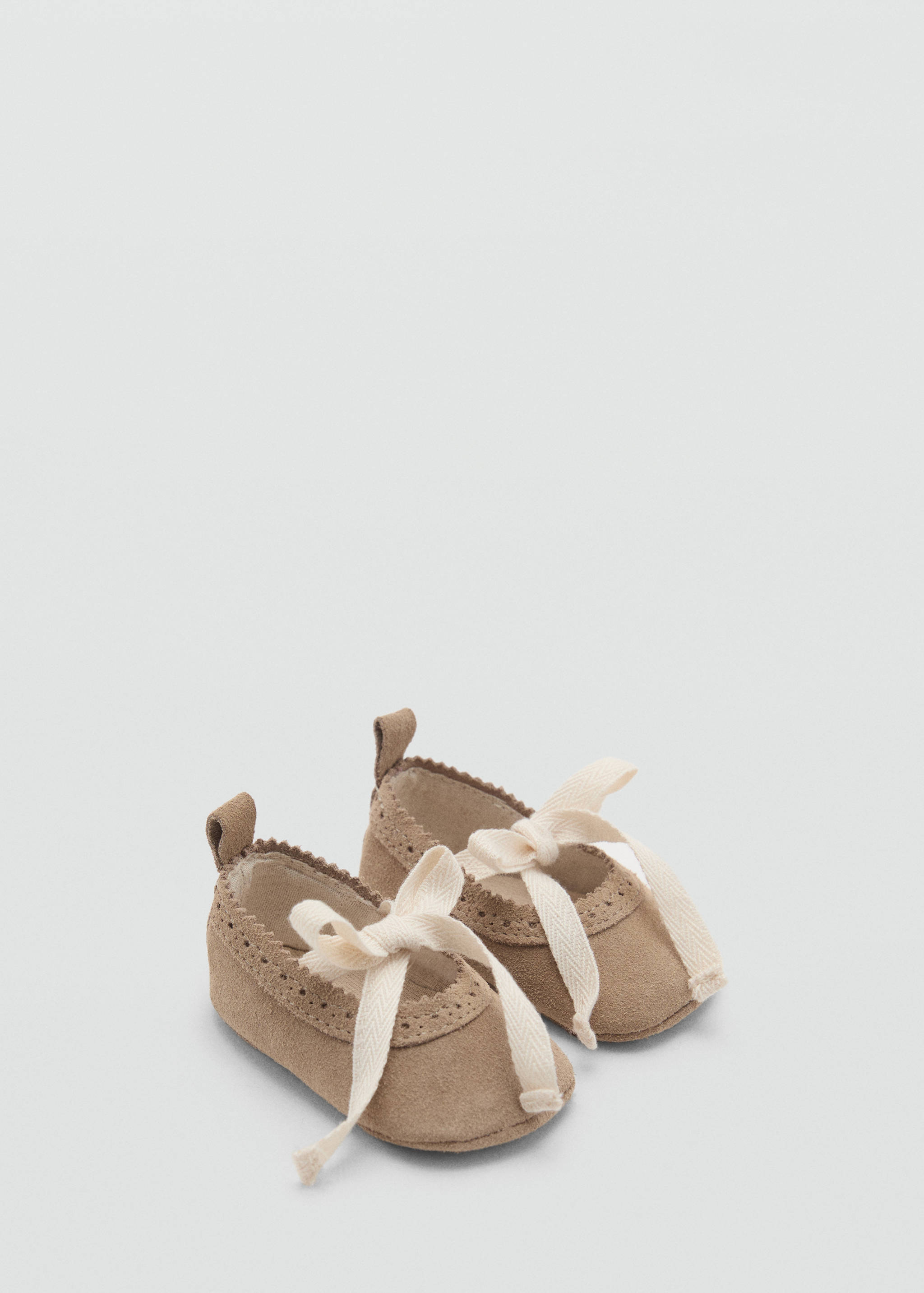 Bailarinas piel lazo - Plano medio