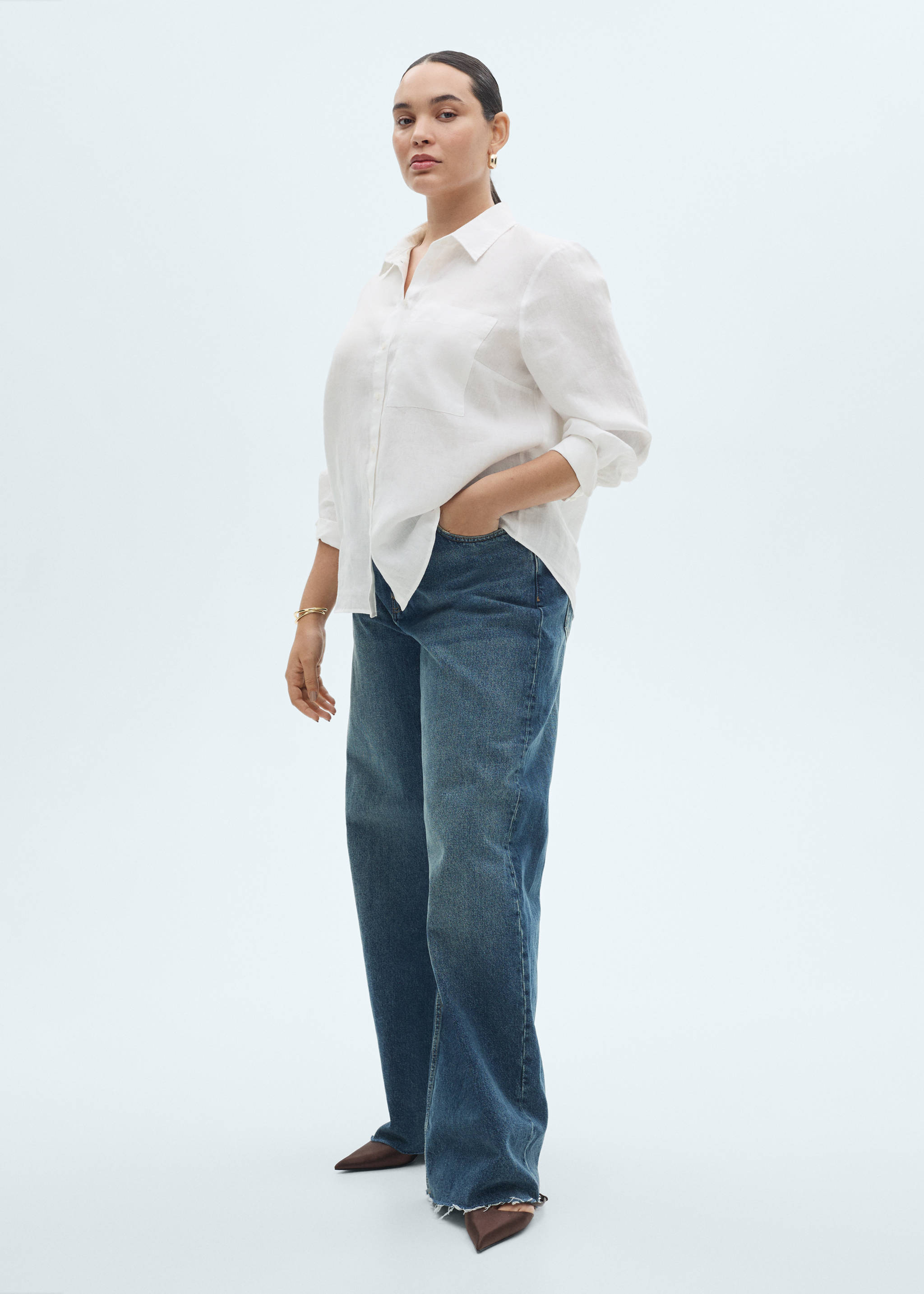 Camisa linho bolso - Pormenor do artigo 3