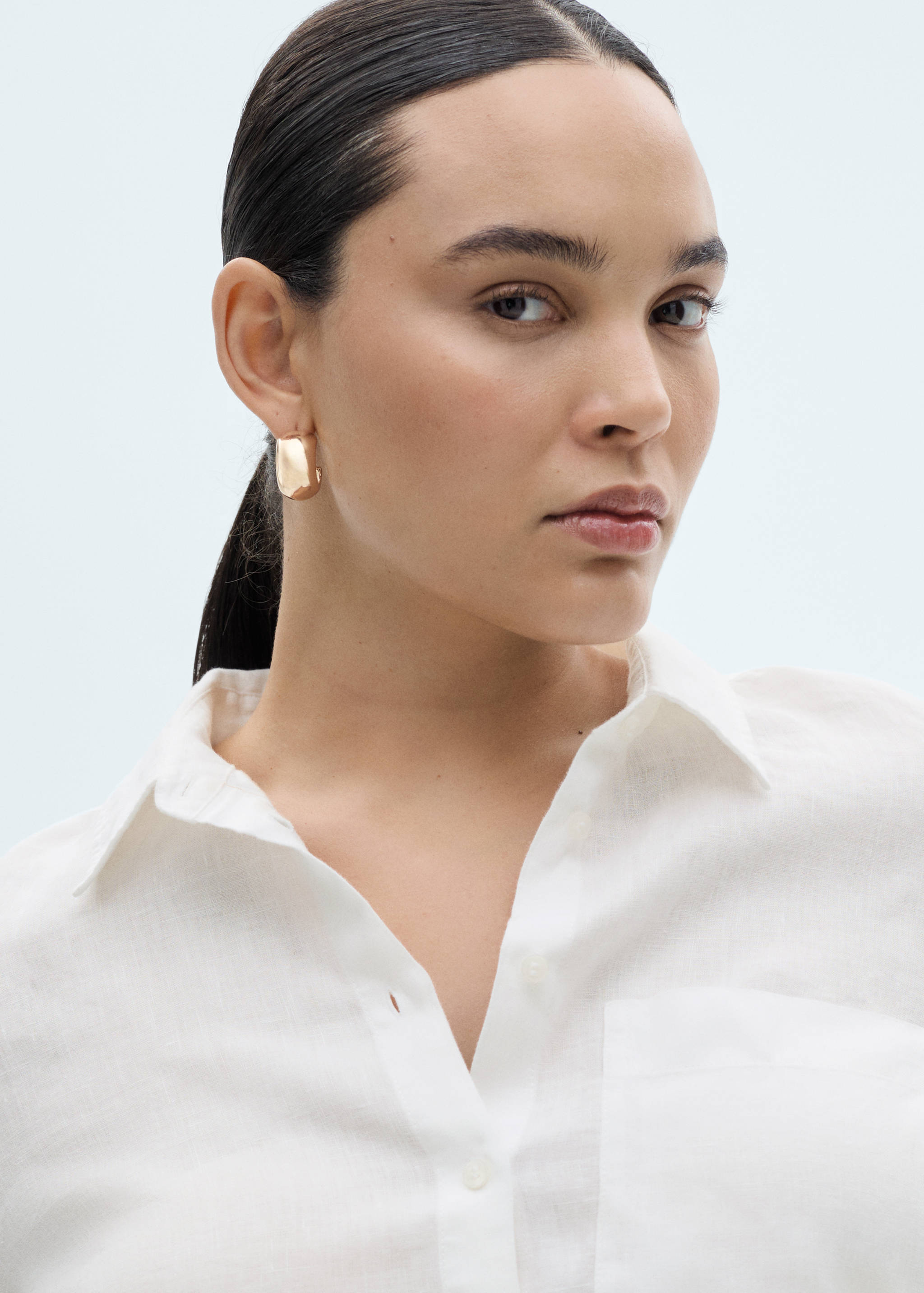 Camisa linho bolso - Pormenor do artigo 4