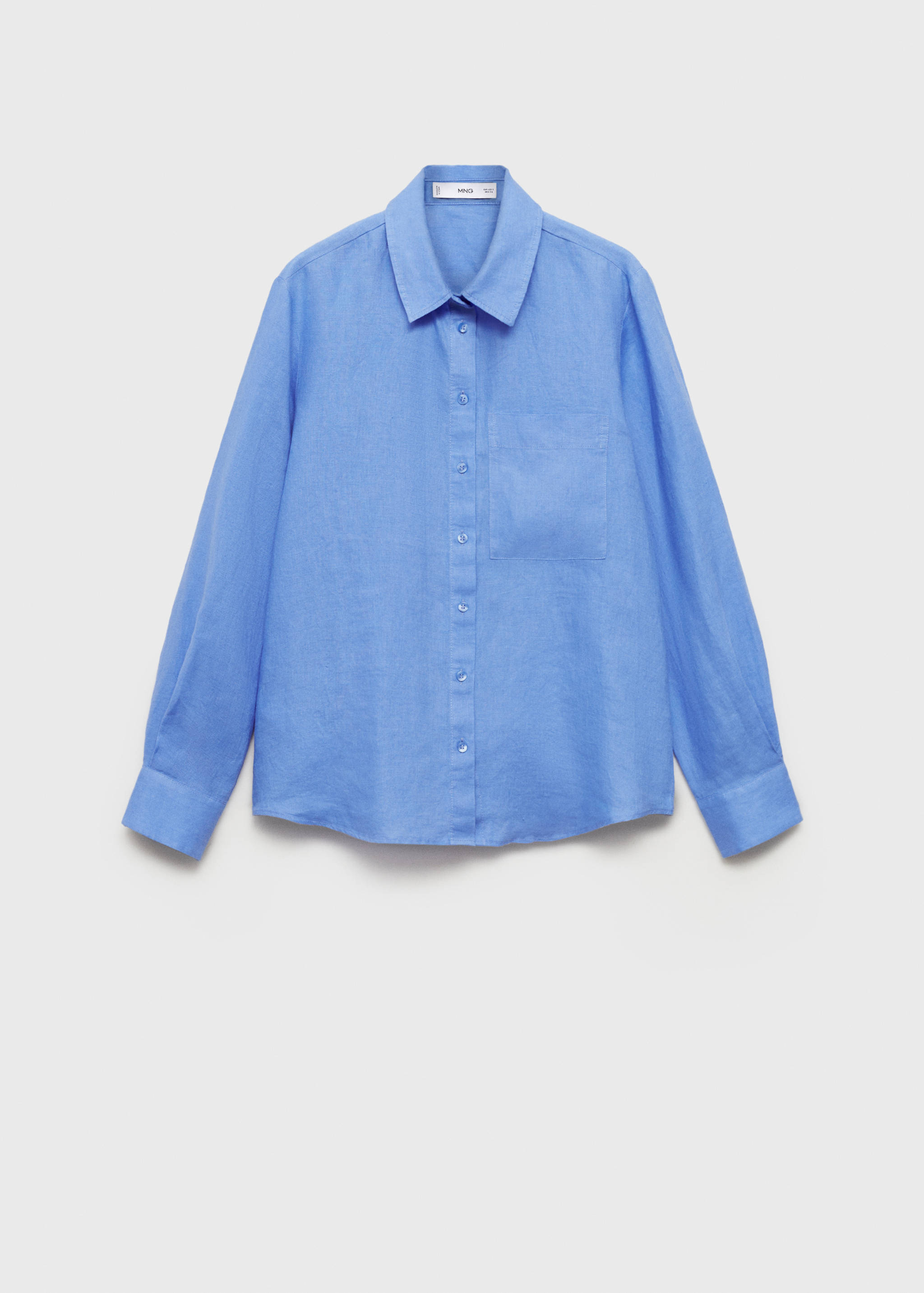 Pocket linen shirt - Article without model